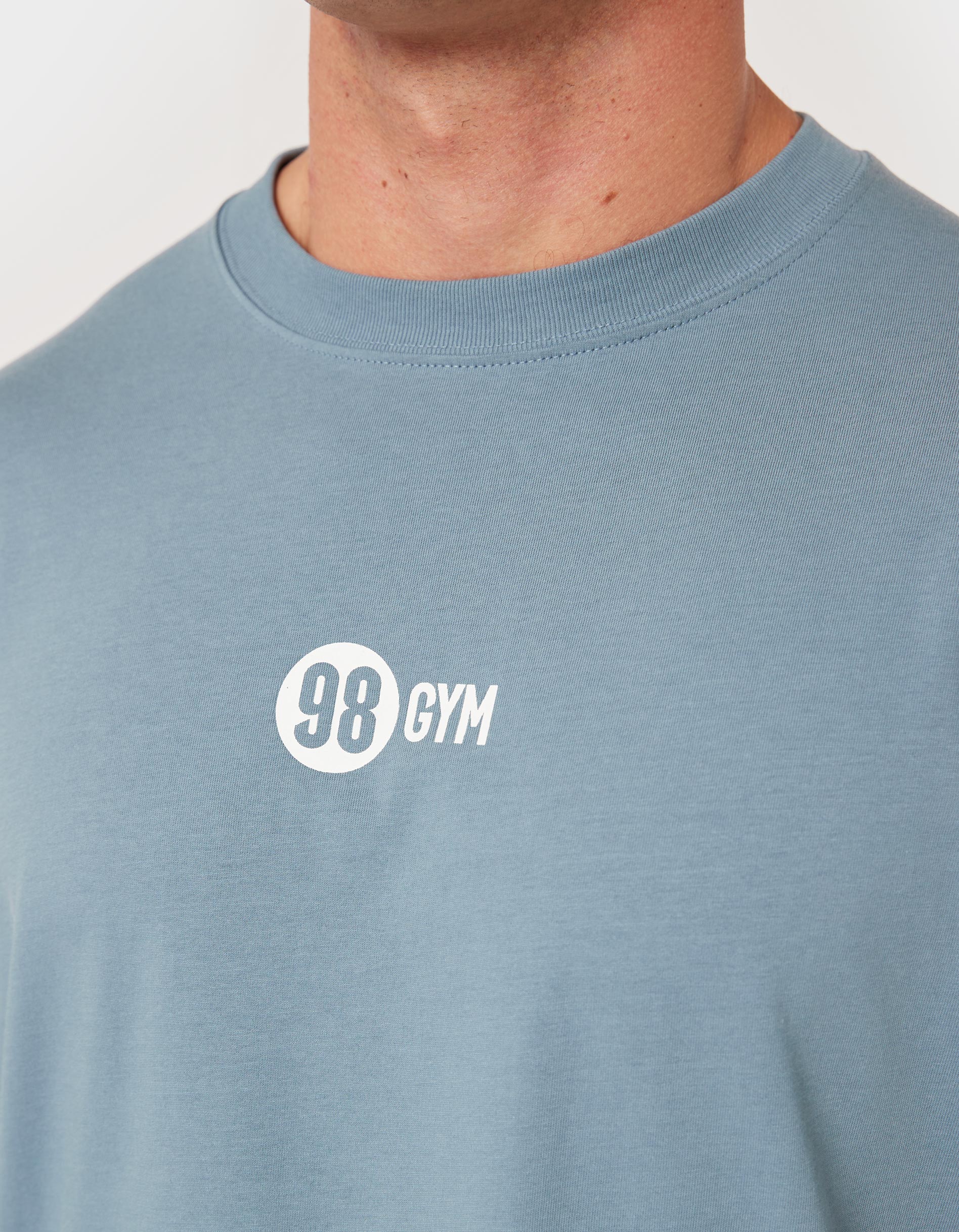 98 Mass B2 Tee Chalk Blue - Image 3