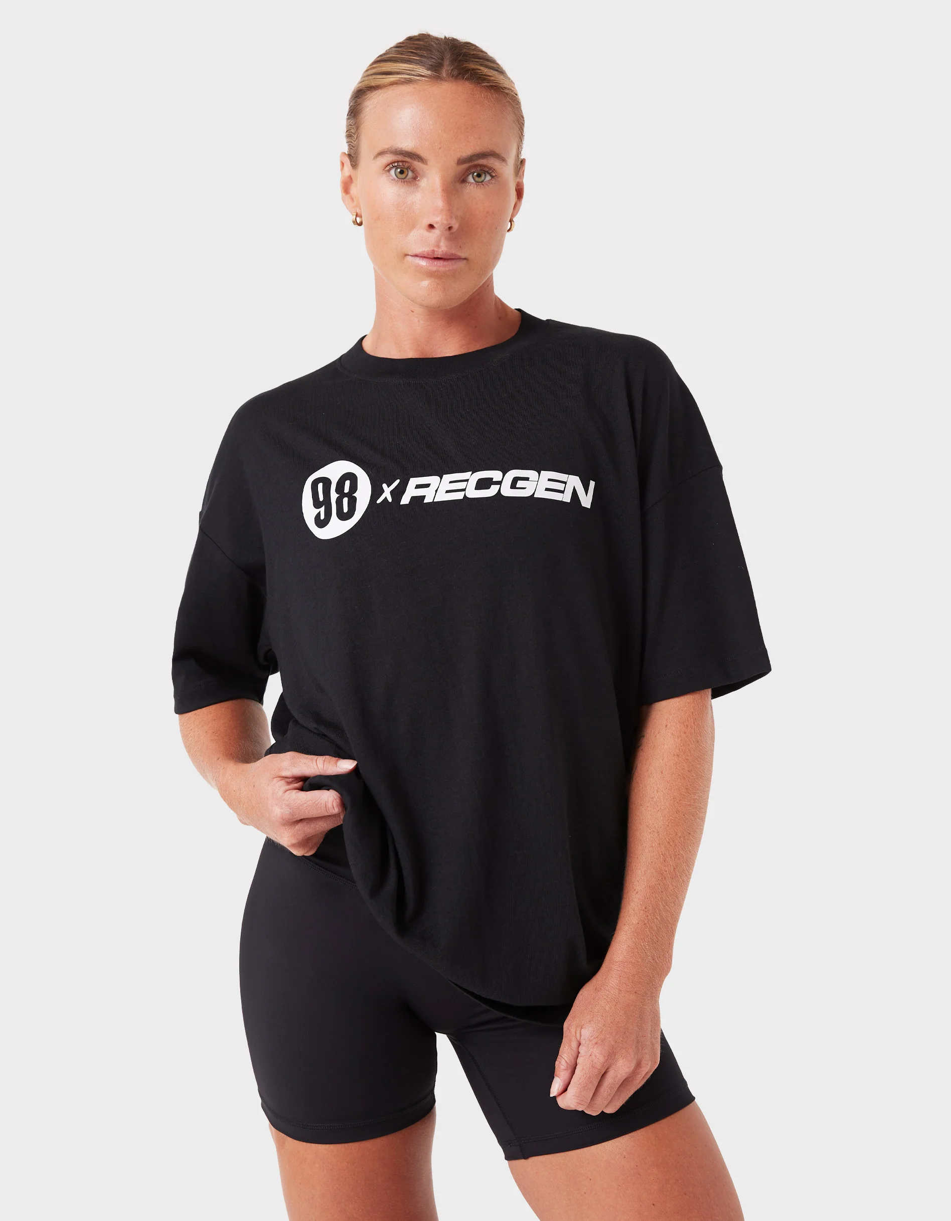 98 Oxy Mass Comp Tee Black - Image 2