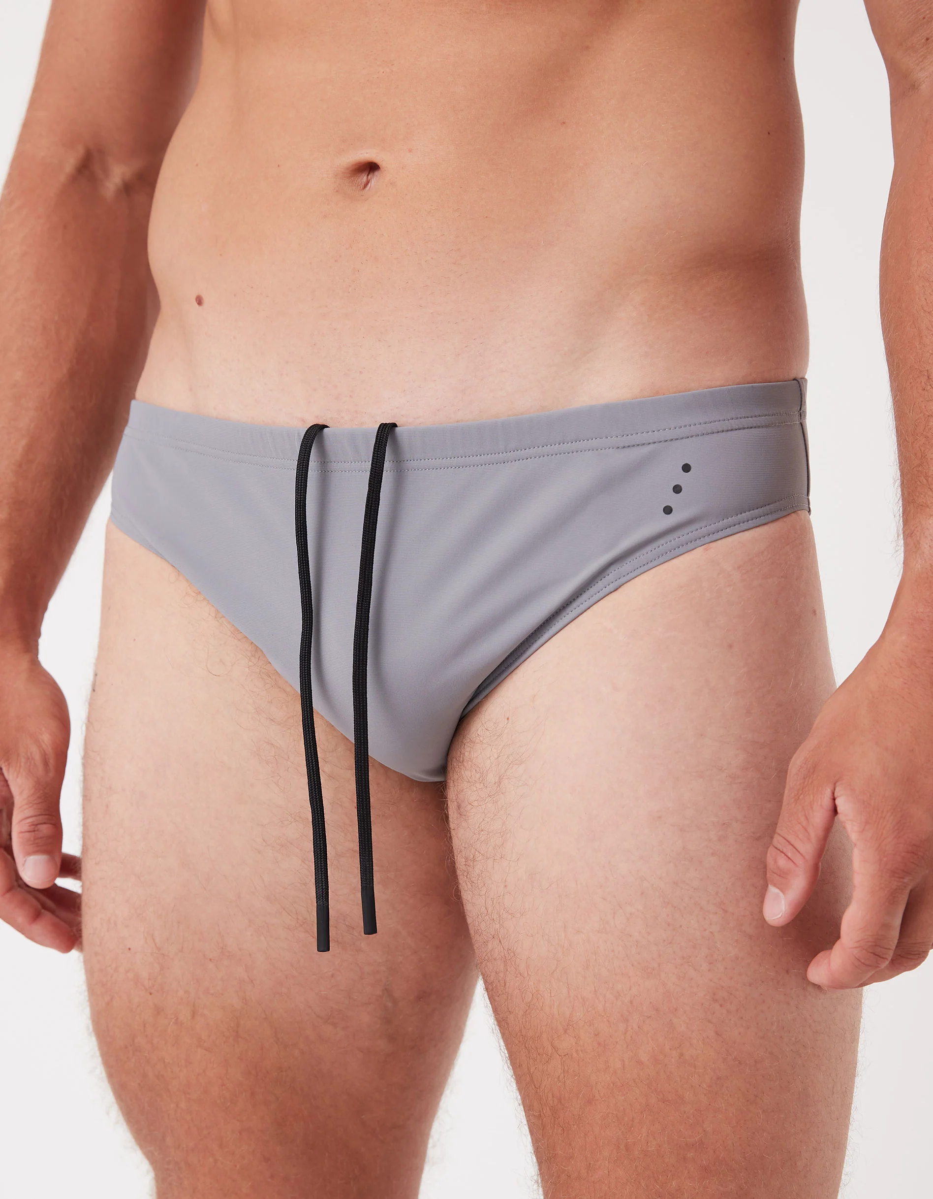 Aquix Swim Brief Chalk Grey - Image 2