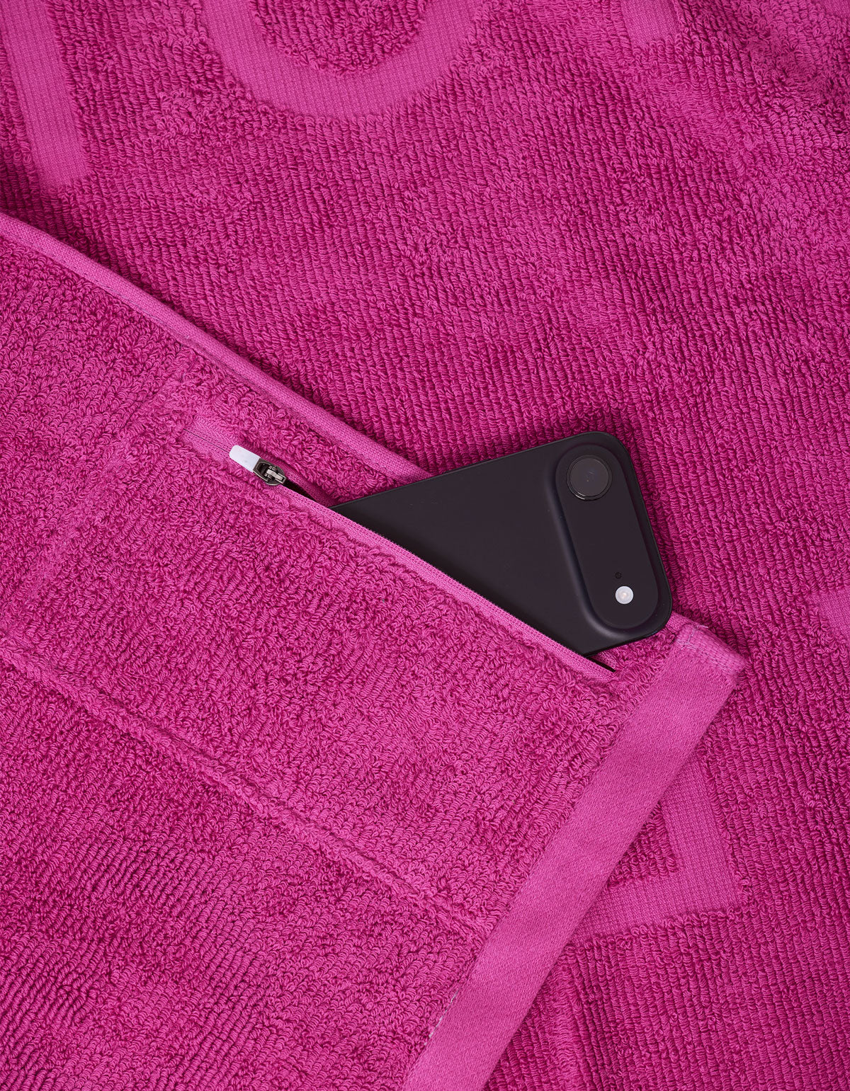 Bower Towel Magenta - Image 2