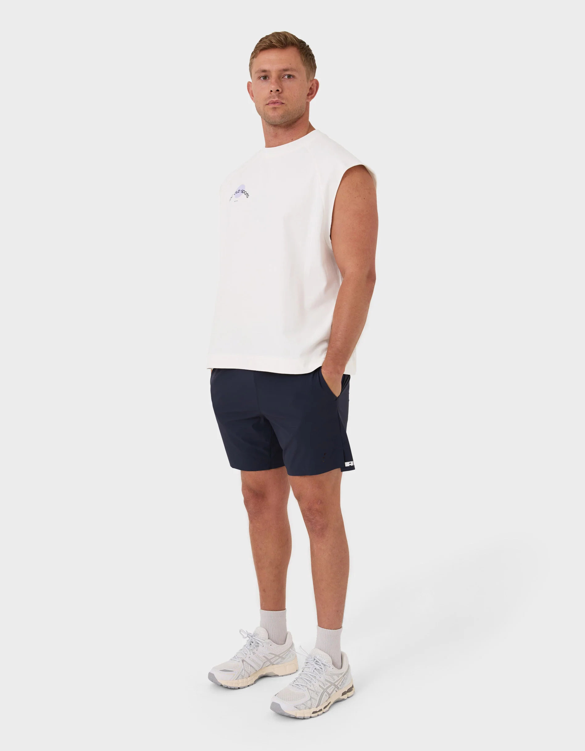 Chunk RCS Globe Muscle Vintage White - Image 5
