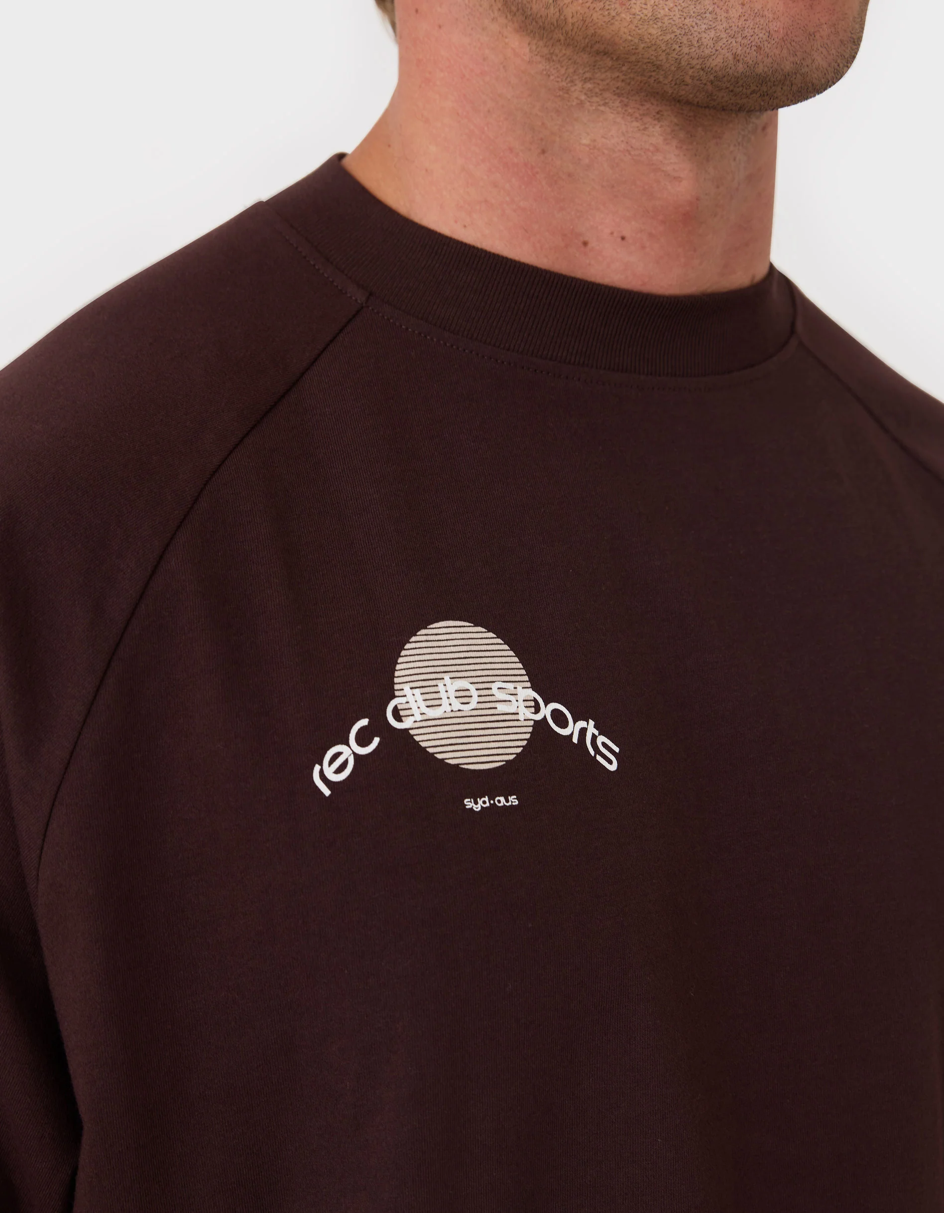 Chunk RCS Globe Tee Cherry Choc - Image 2