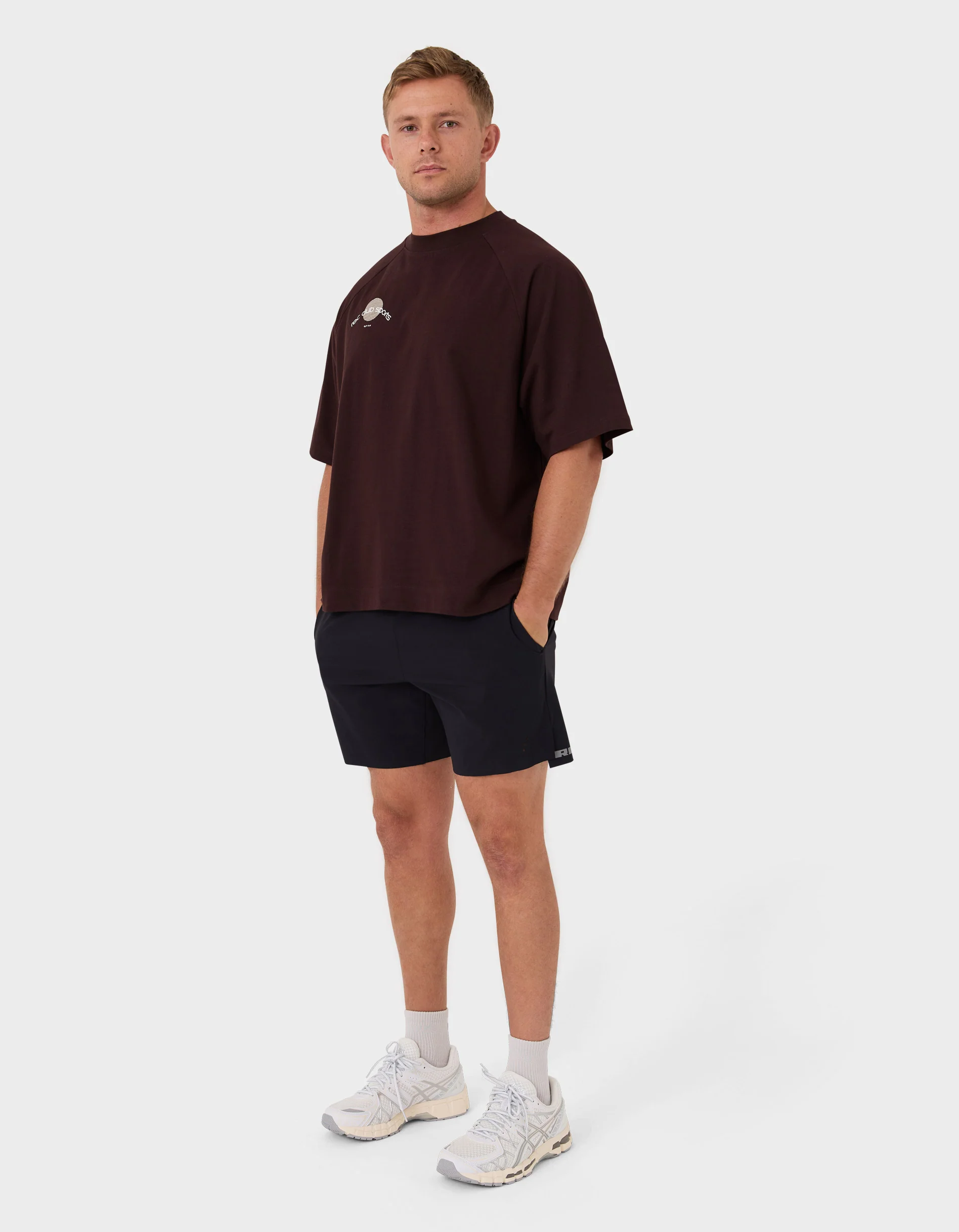 Chunk RCS Globe Tee Cherry Choc - Image 4