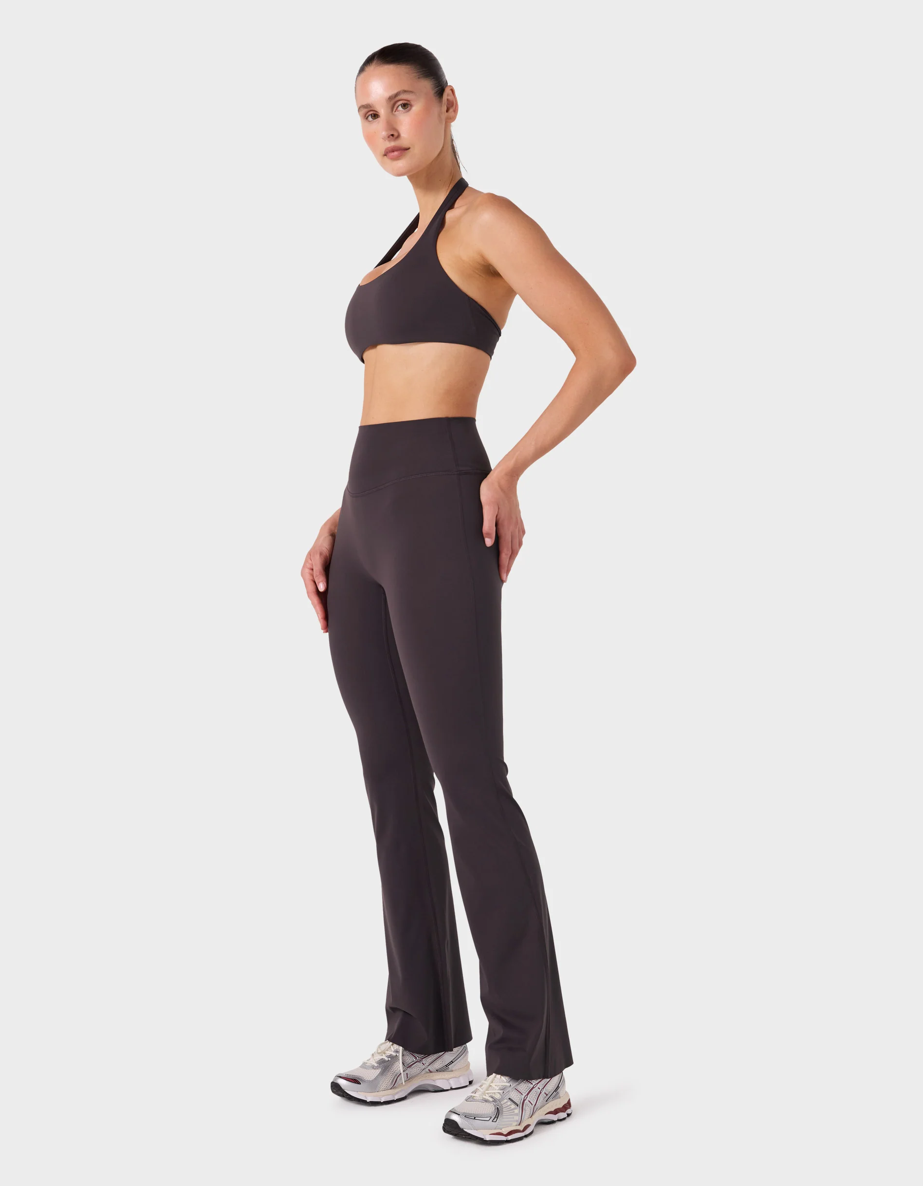 FITform Flare Legging Cherry Choc - Image 4