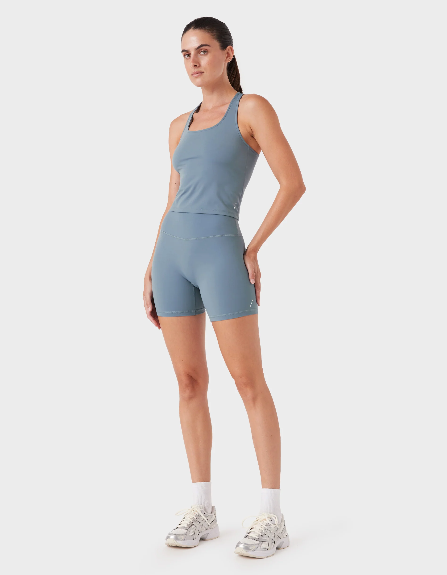 FITform Racer Tank Chalk Blue - Image 5