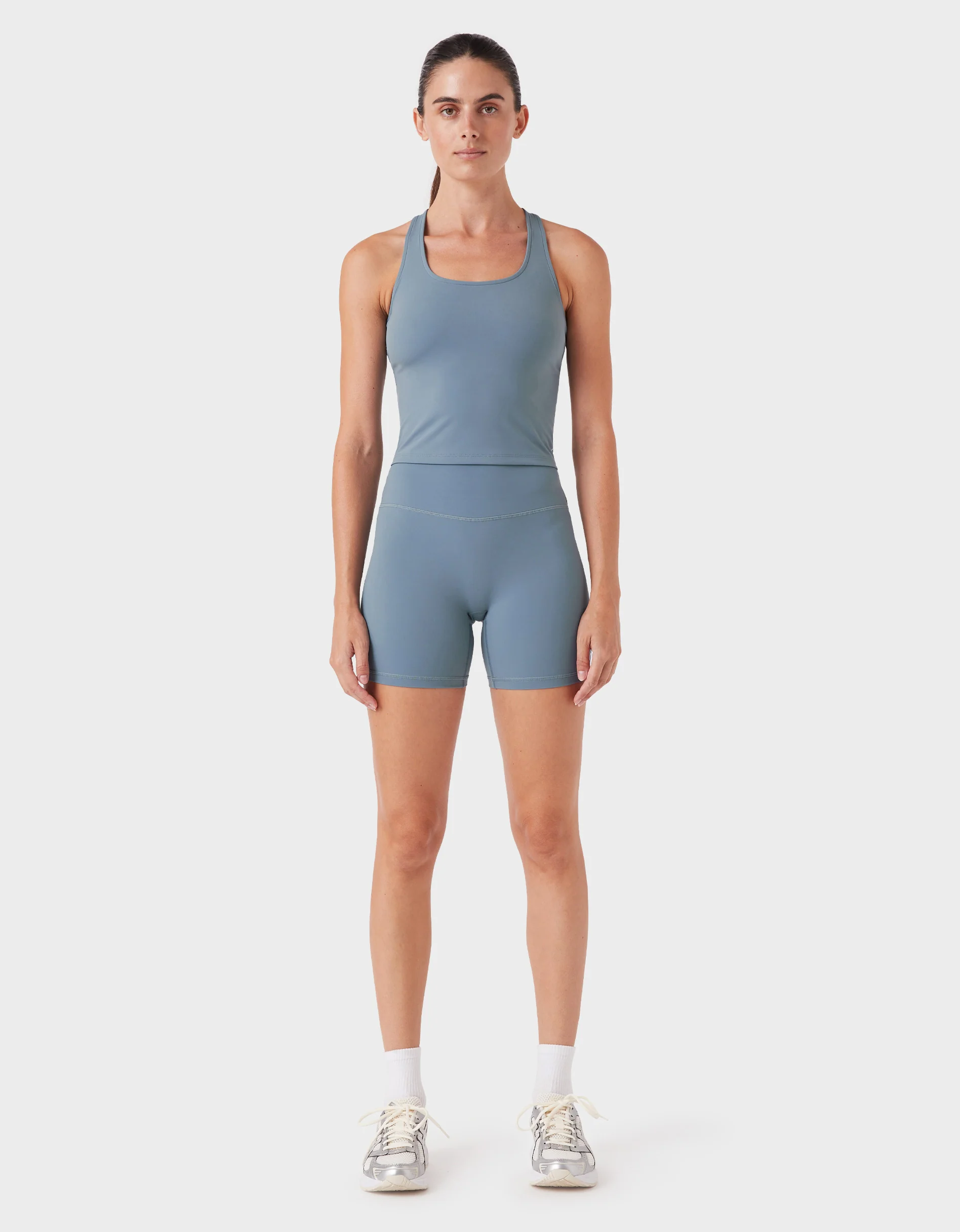 FITform Racer Tank Chalk Blue - Image 6