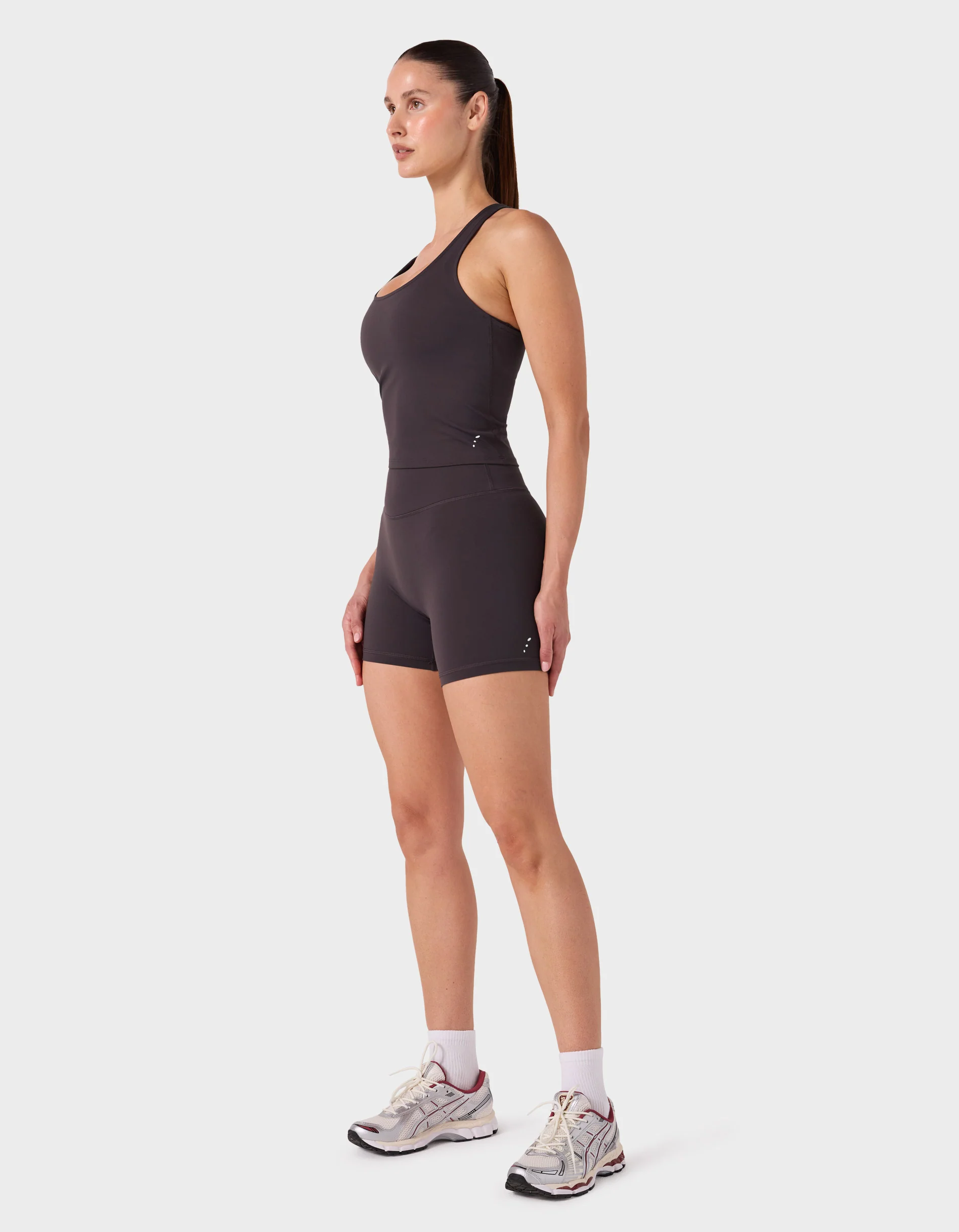 FITform Racer Tank Cherry Choc - Image 4
