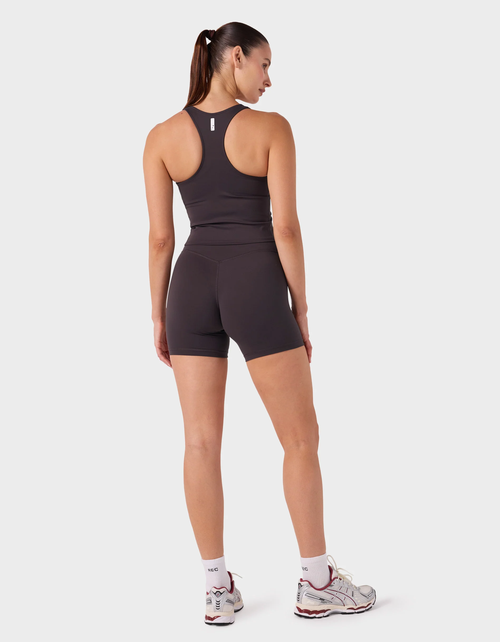 FITform Racer Tank Cherry Choc - Image 6