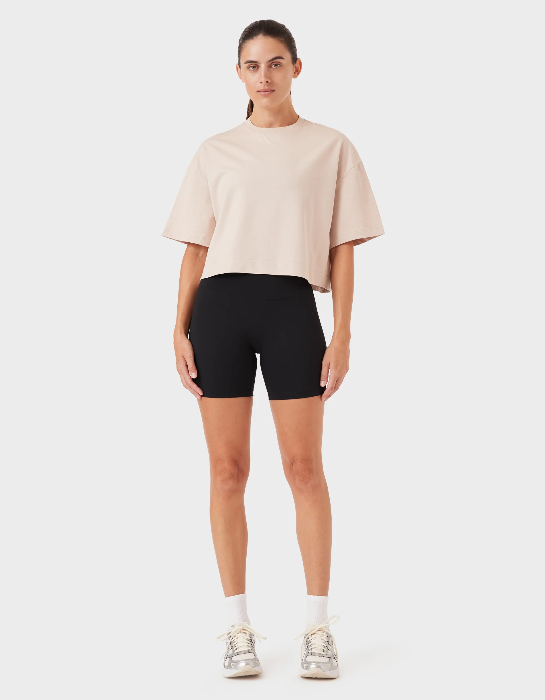 Float Crop Tee Oat - Image 4