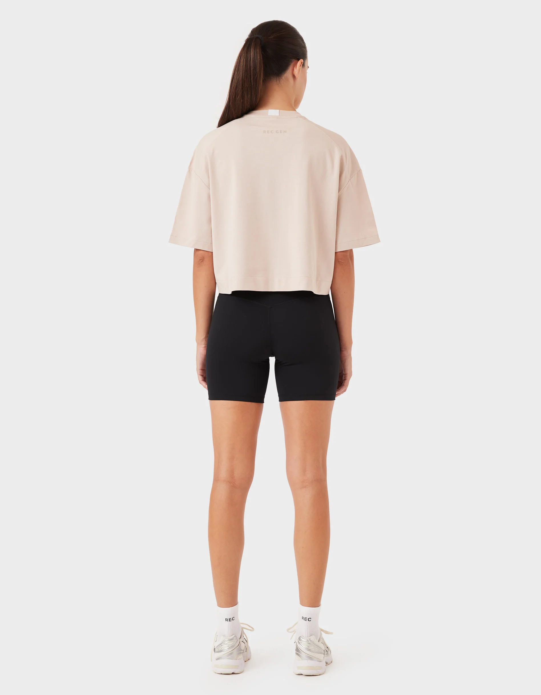 Float Crop Tee Oat - Image 5