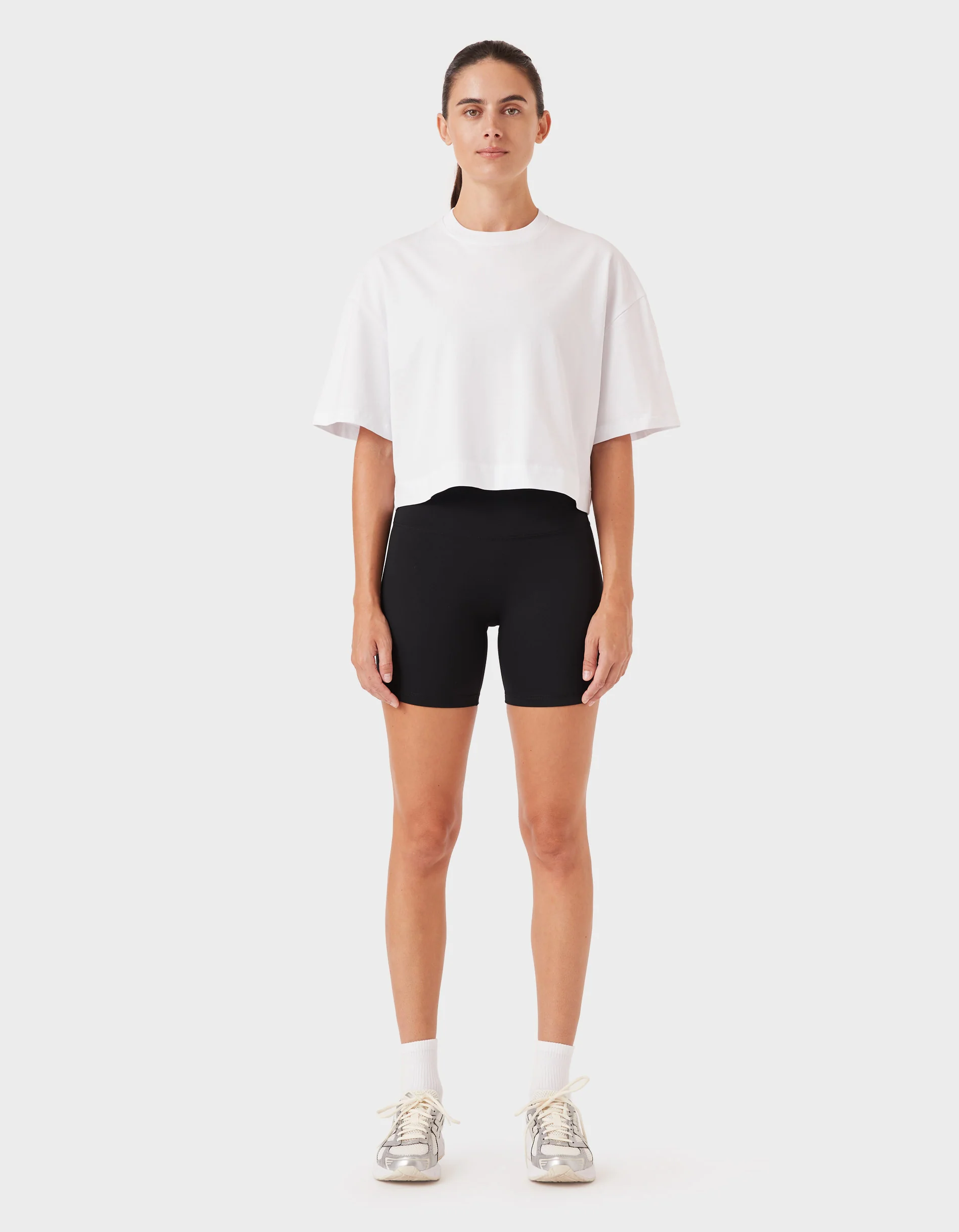 Float Crop Tee White - Image 5