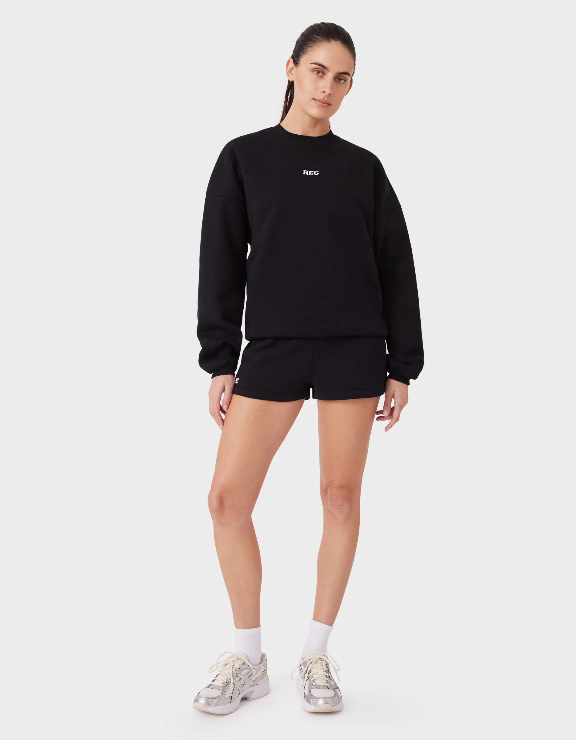 Float Fleece Crew Black - Image 4