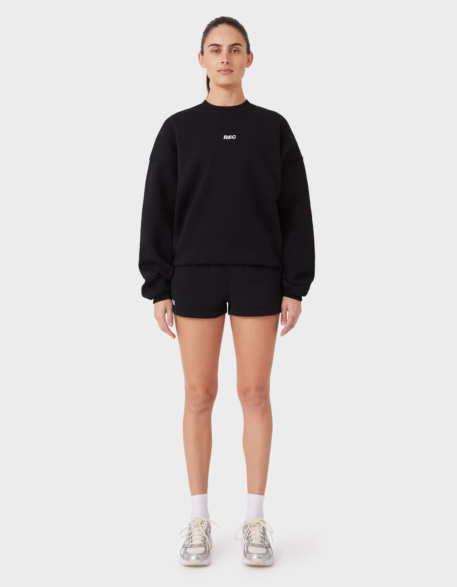 Float Fleece Crew Black - Image 6