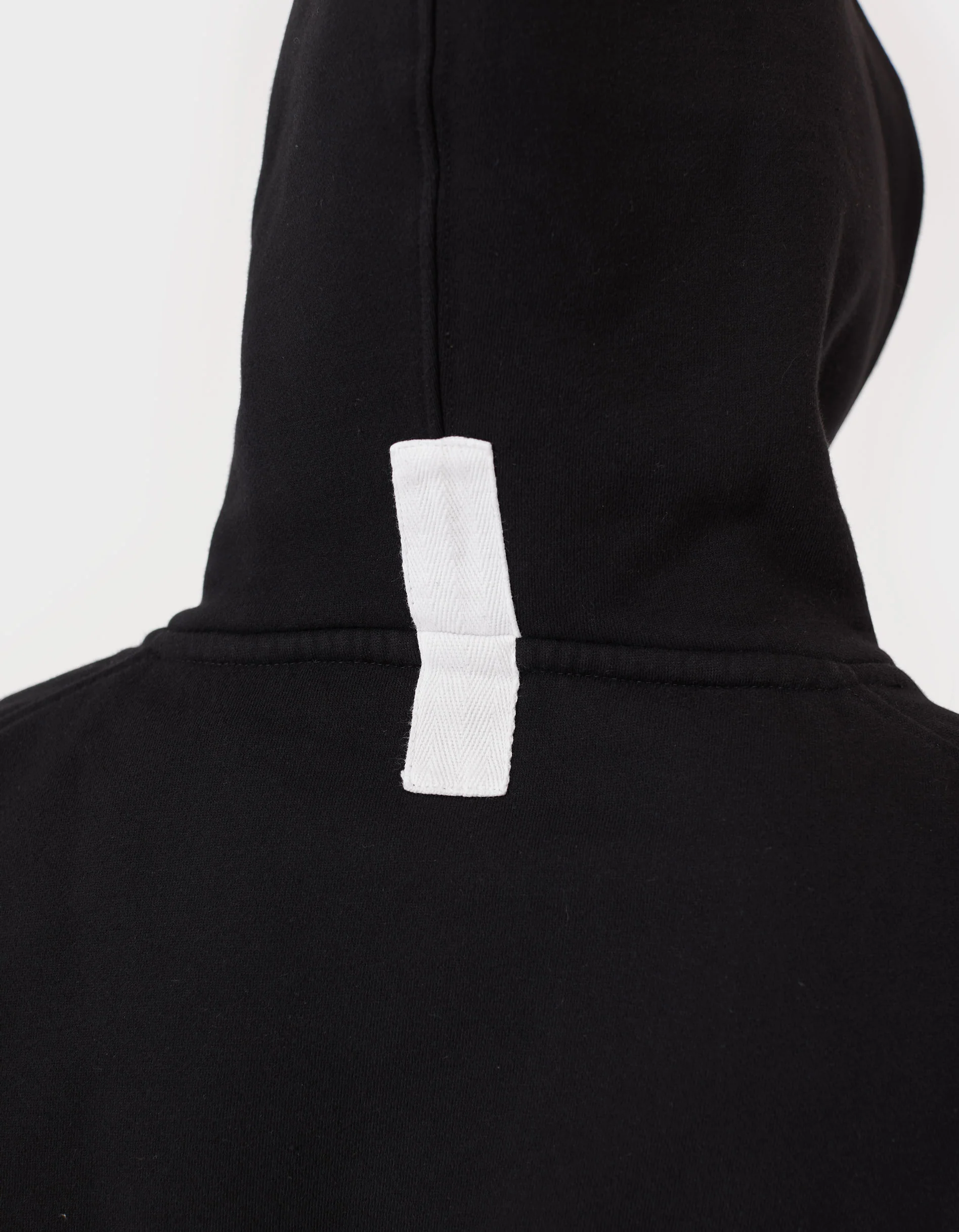 Float Fleece Hood Black - Image 4