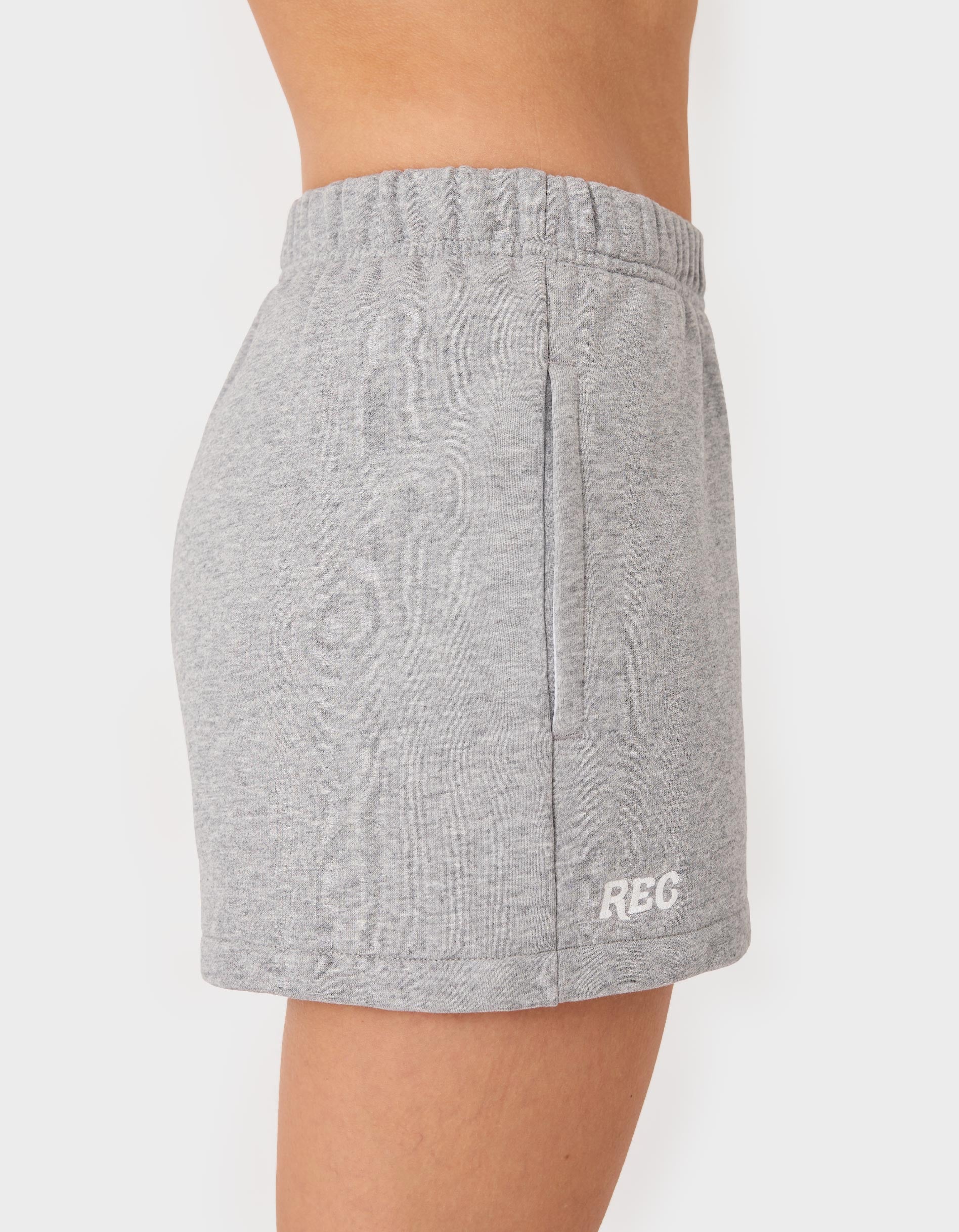 Float Fleece Short Grey Marle - Image 3