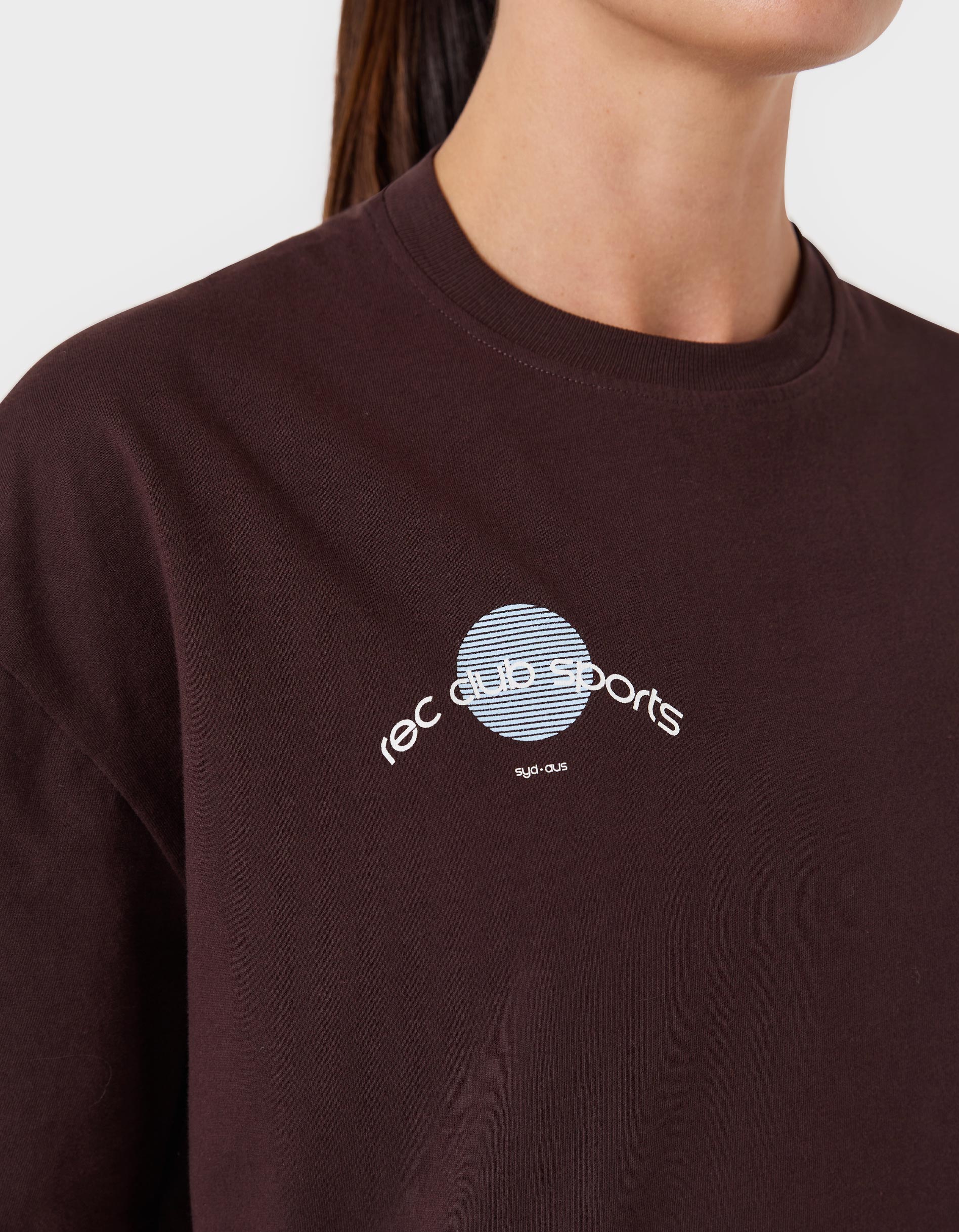 Float RCS Globe Tee Cherry Choc - Image 2