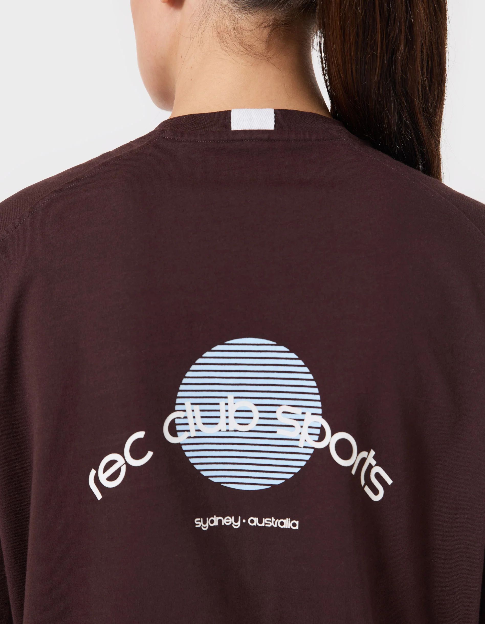Float RCS Globe Tee Cherry Choc - Image 3