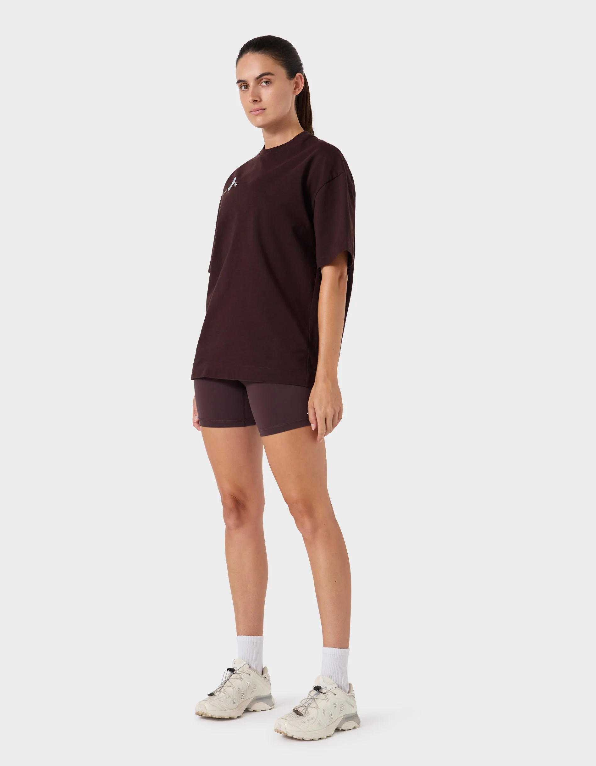 Float RCS Globe Tee Cherry Choc - Image 5