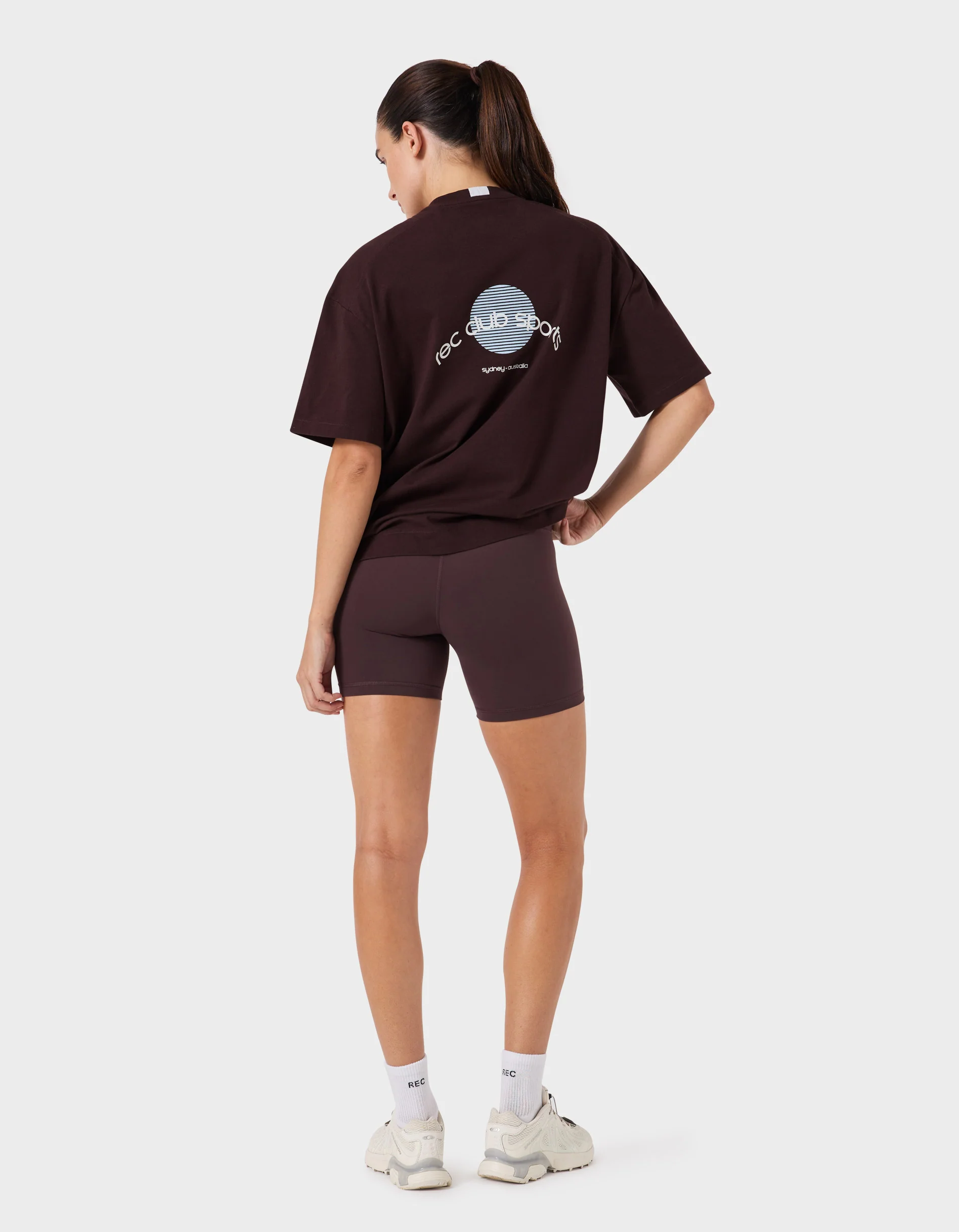 Float RCS Globe Tee Cherry Choc - Image 6