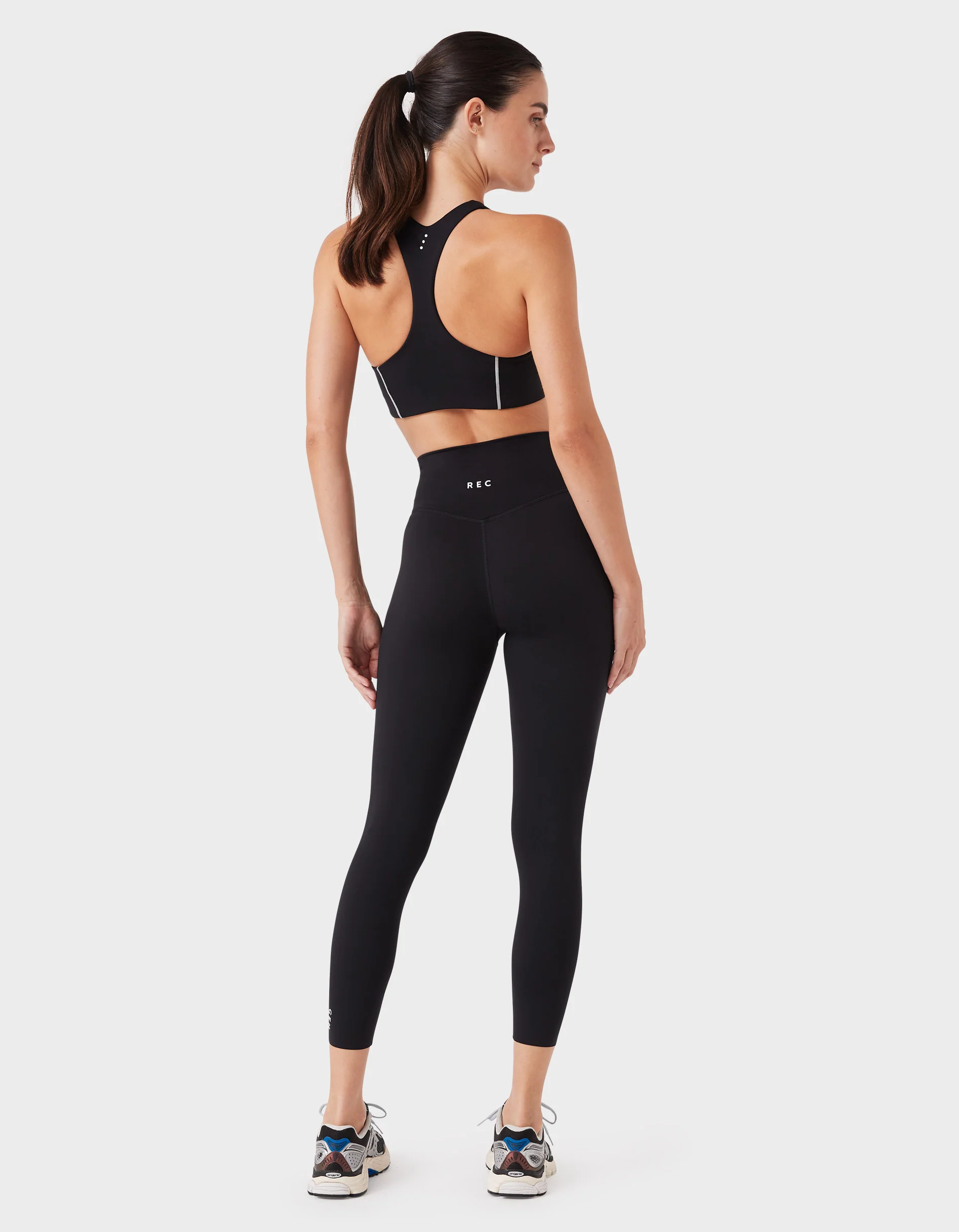 HOLDform 7/8 Legging Black/White - Image 9