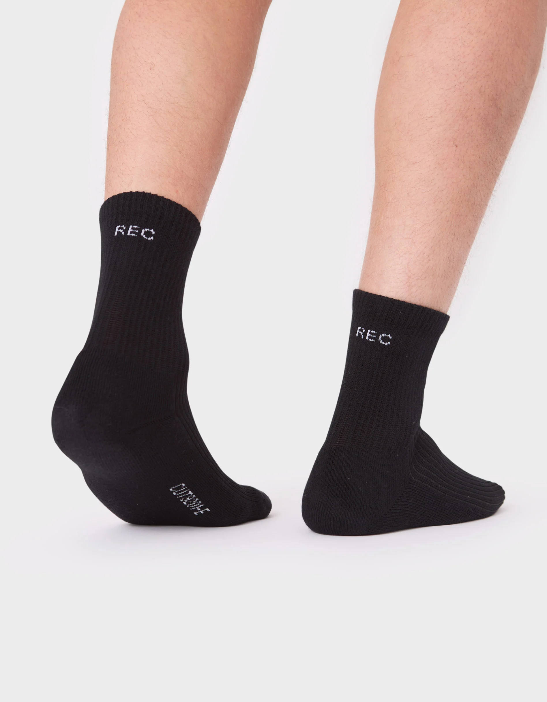 Logo Short Sock 2-Pack Black - Image 4