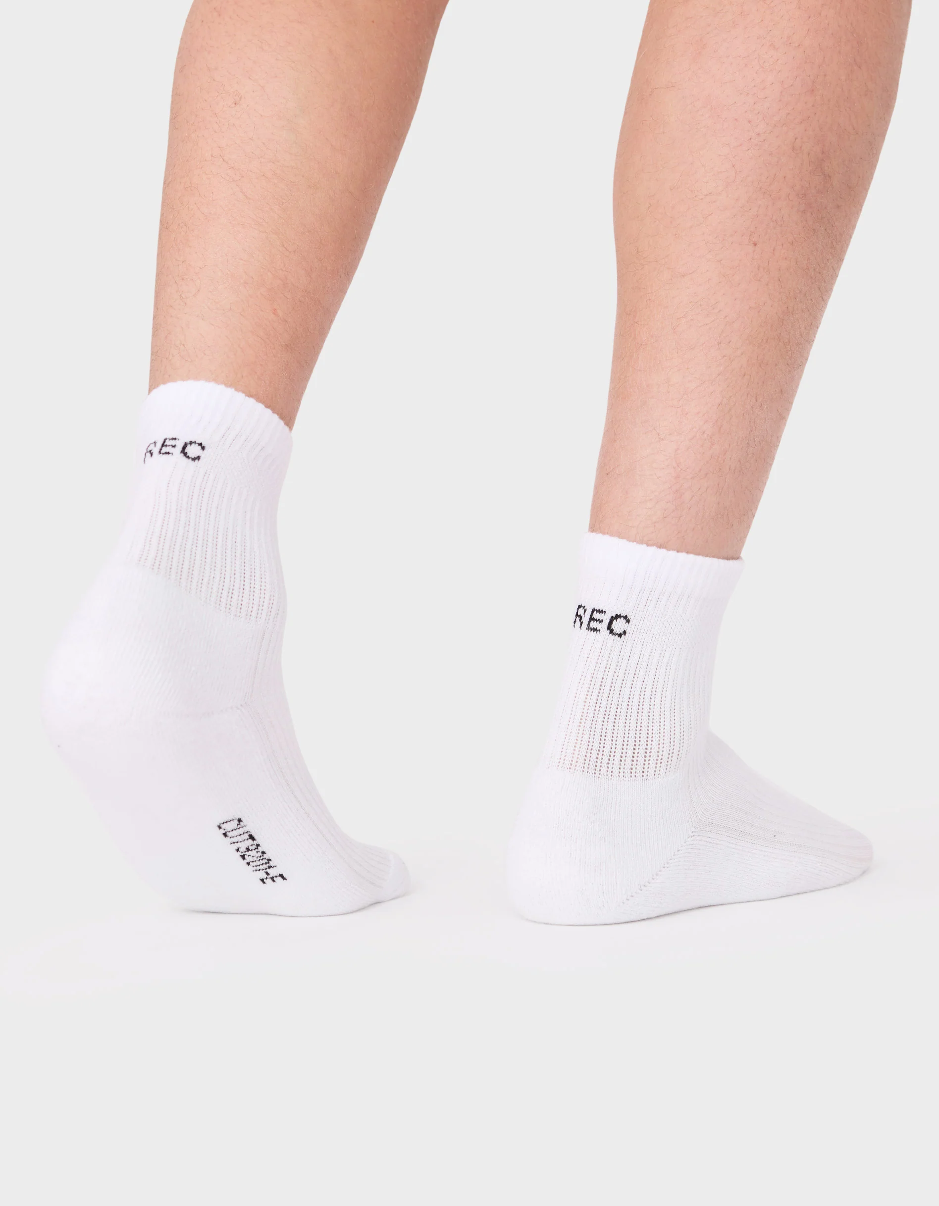 Logo Short Sock 2-Pack White - Image 3