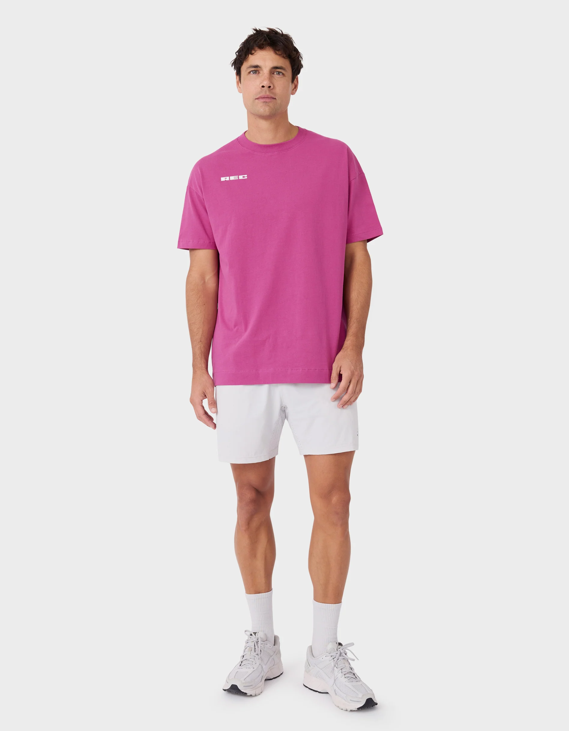 Mass DBL Tee Magenta - Image 3