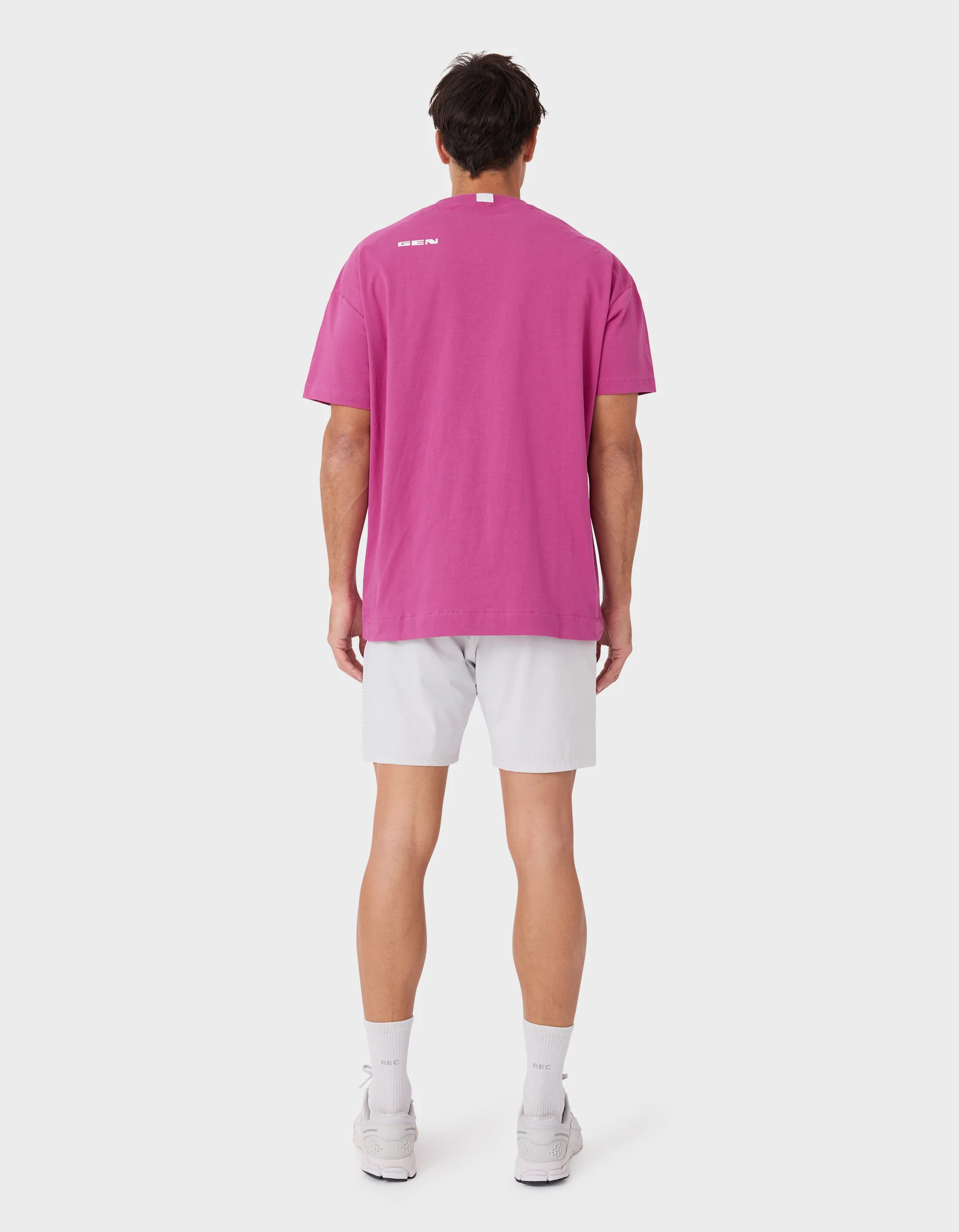 Mass DBL Tee Magenta - Image 6