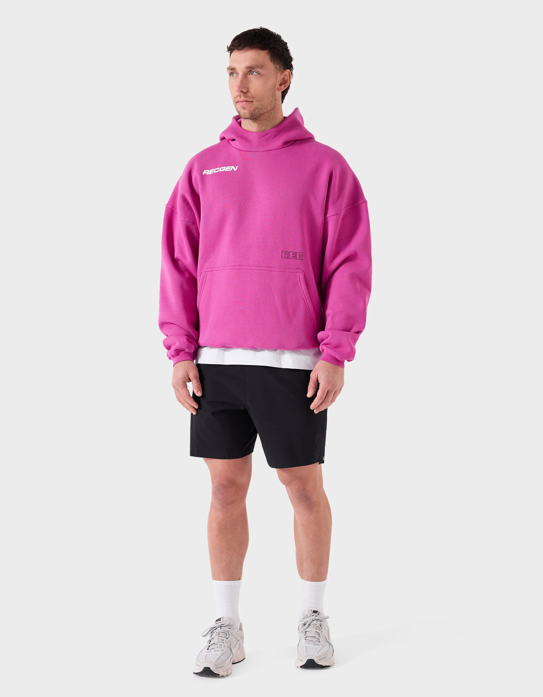 Mass Fleece MXV Hood Magenta - Image 3