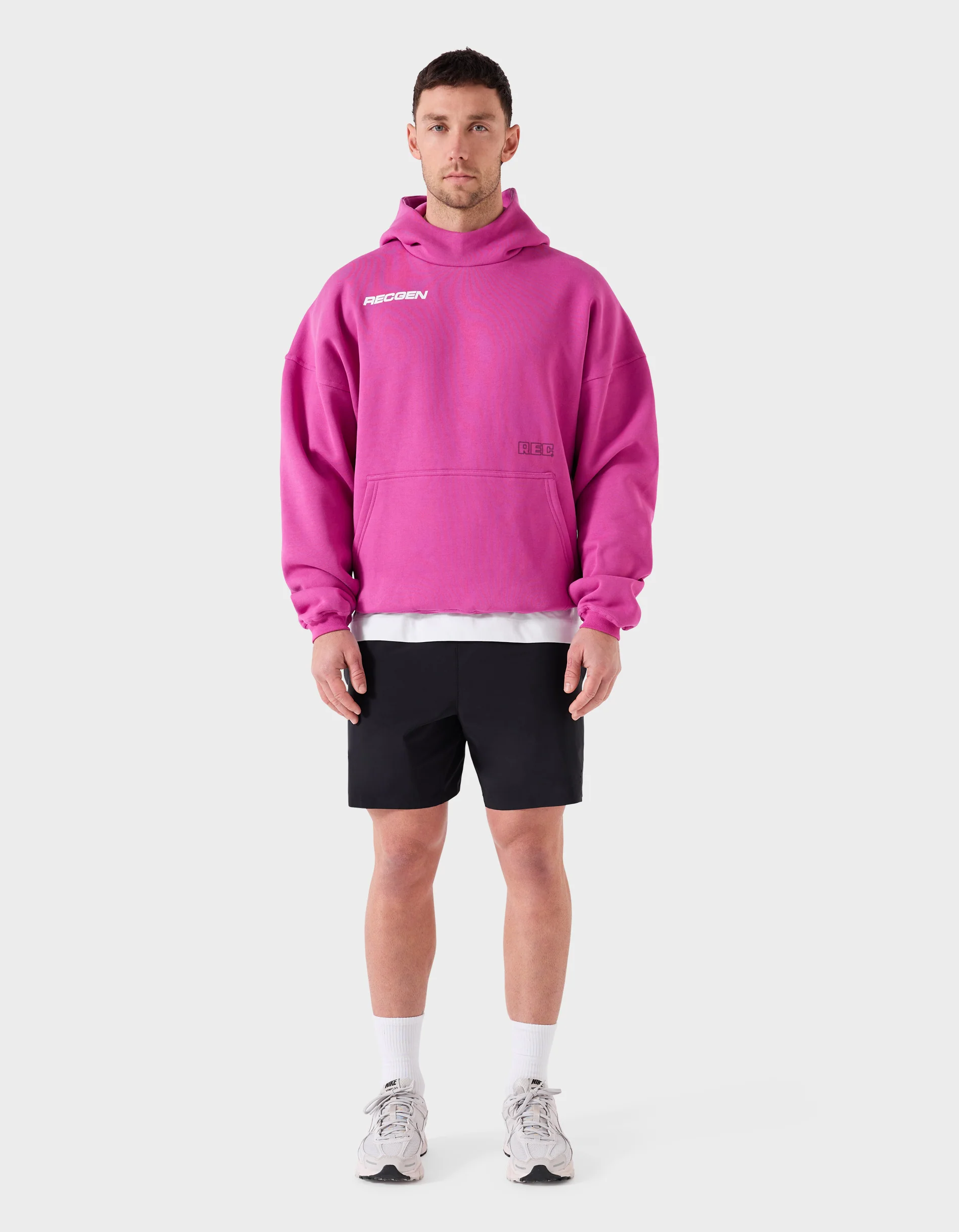 Mass Fleece MXV Hood Magenta - Image 5