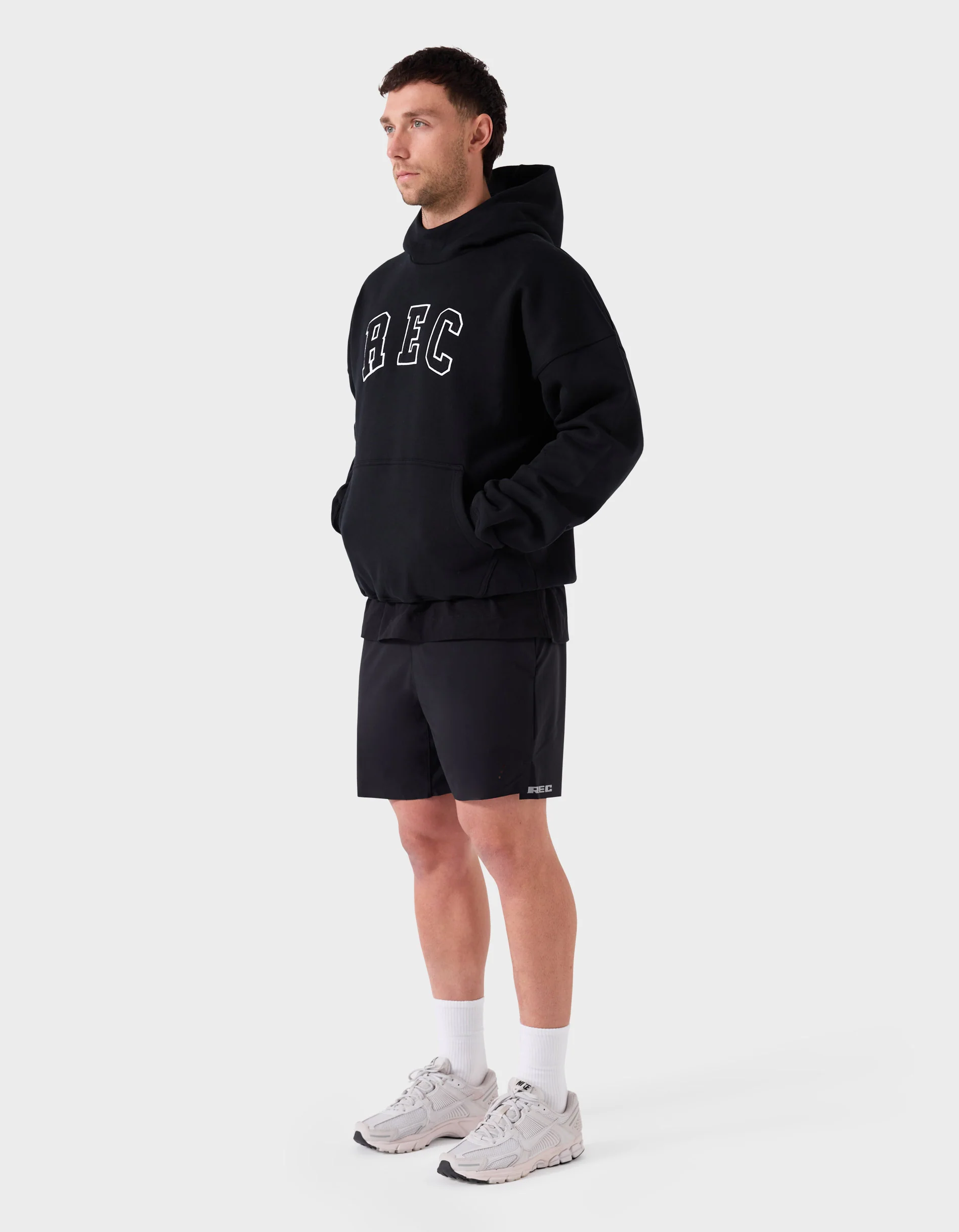 Mass Fleece REC Hood Black - Image 4