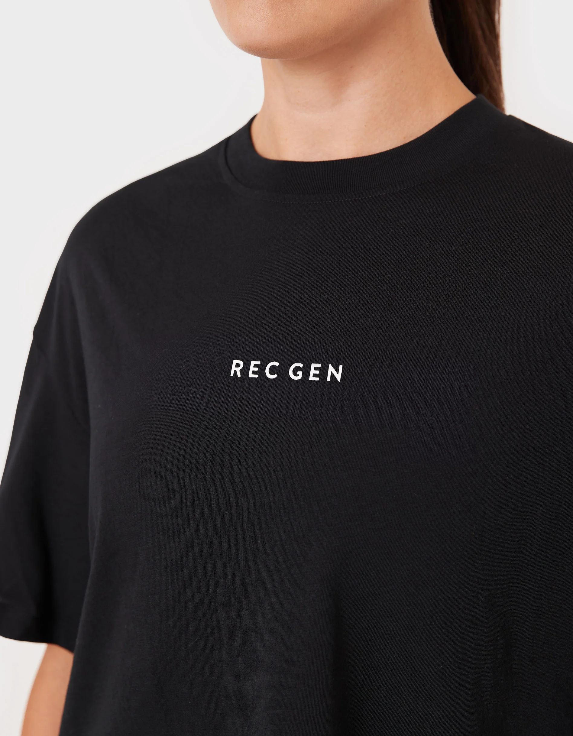 Oxy Float Crop Tee Black - Image 2