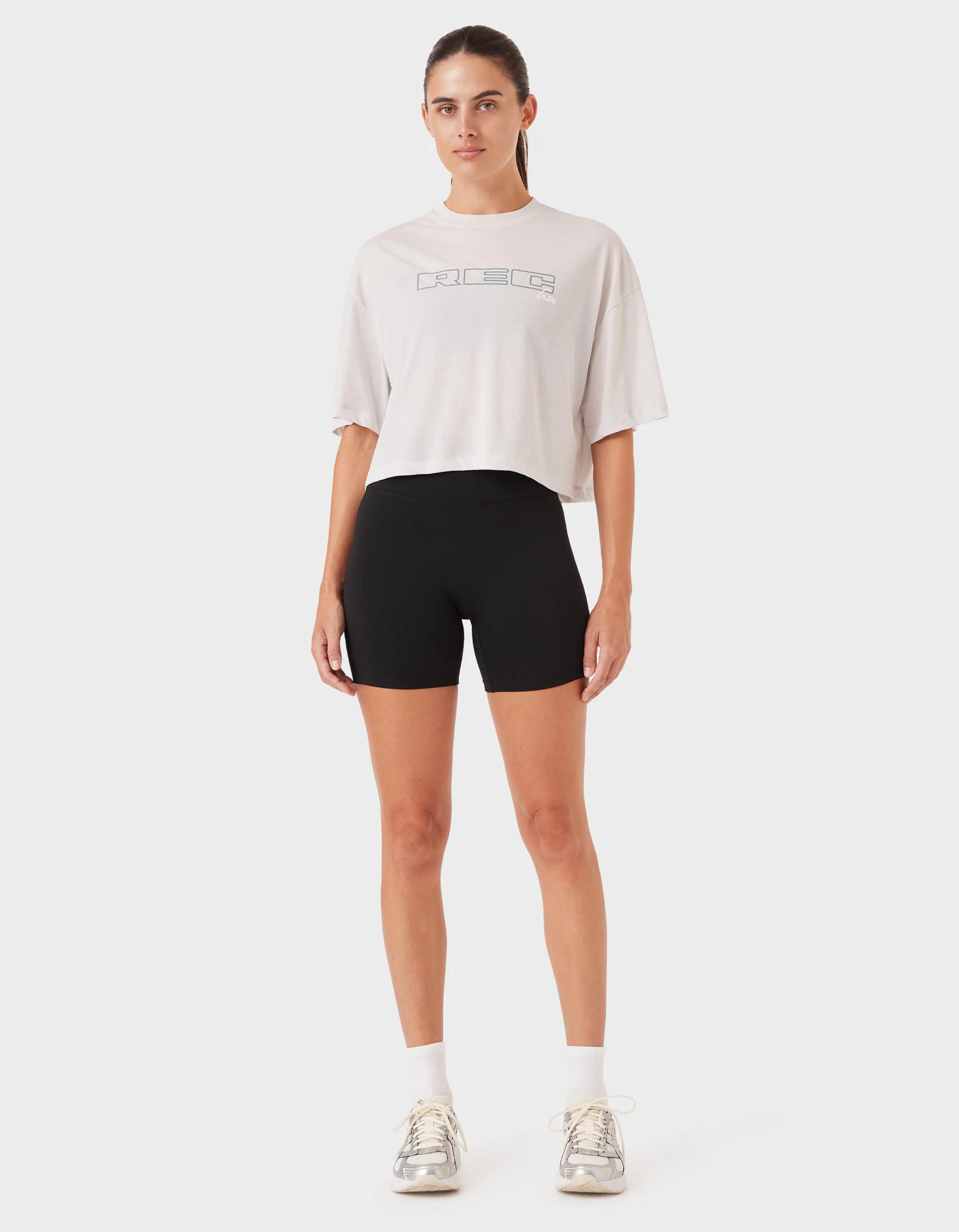 Oxy Float Crop Tee Frost - Image 4