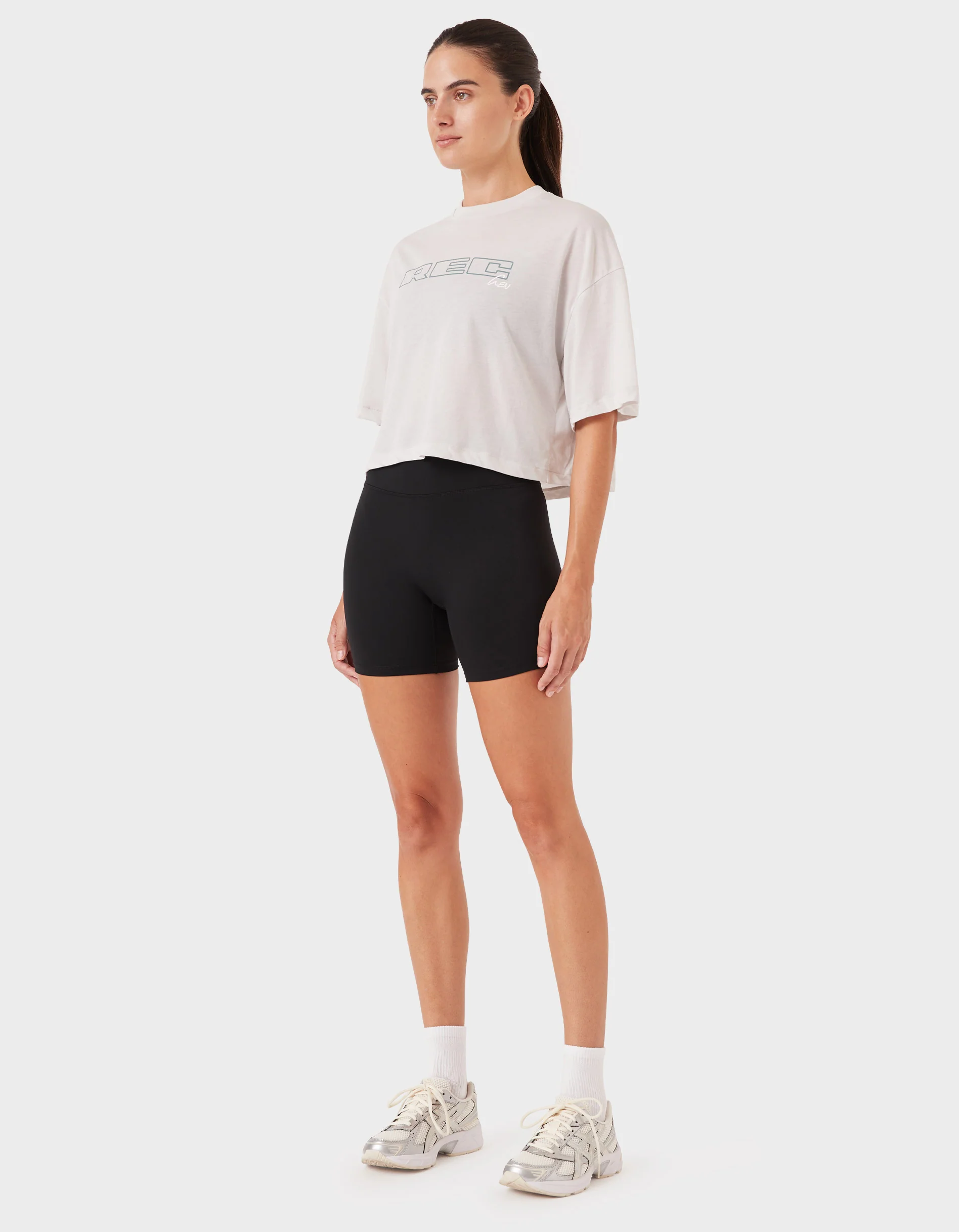 Oxy Float Crop Tee Frost - Image 5