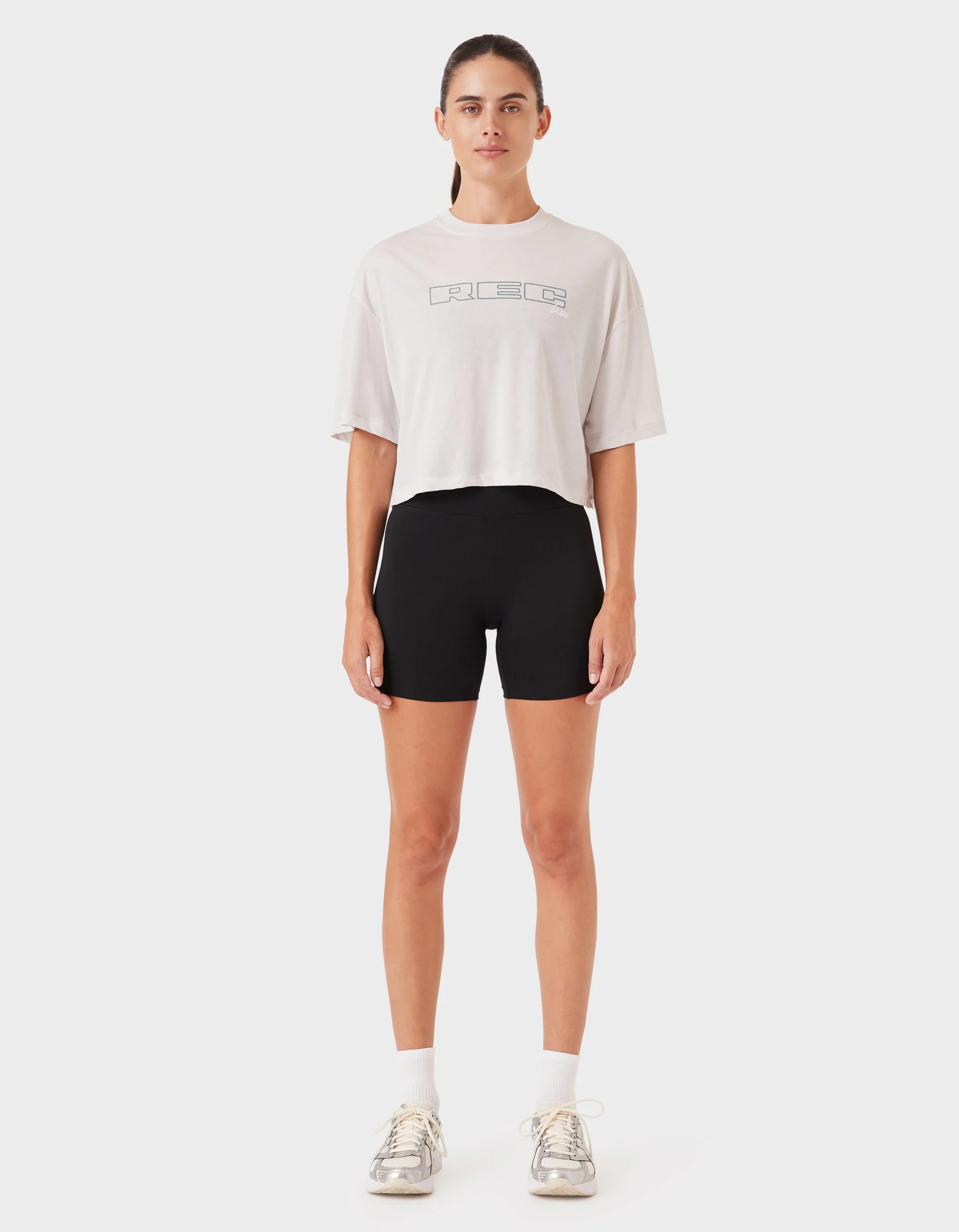 Oxy Float Crop Tee Frost - Image 6