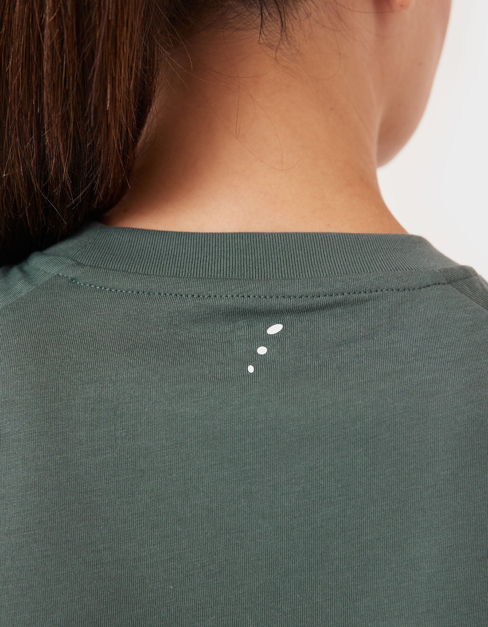 Oxy Float Crop Tank Dk Jade - Image 3