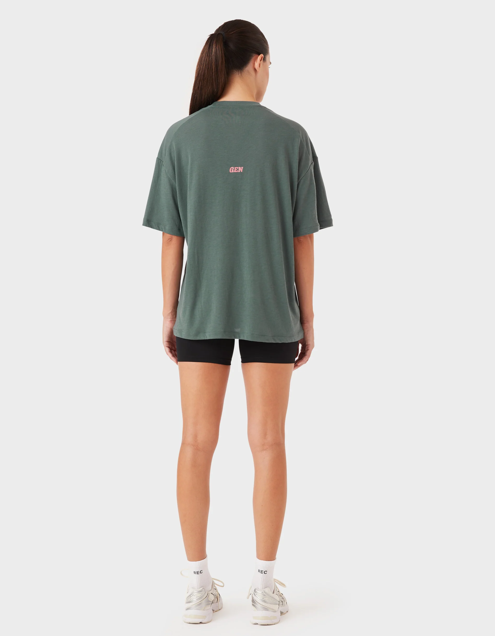Oxy Float Tee Dk Jade - Image 6
