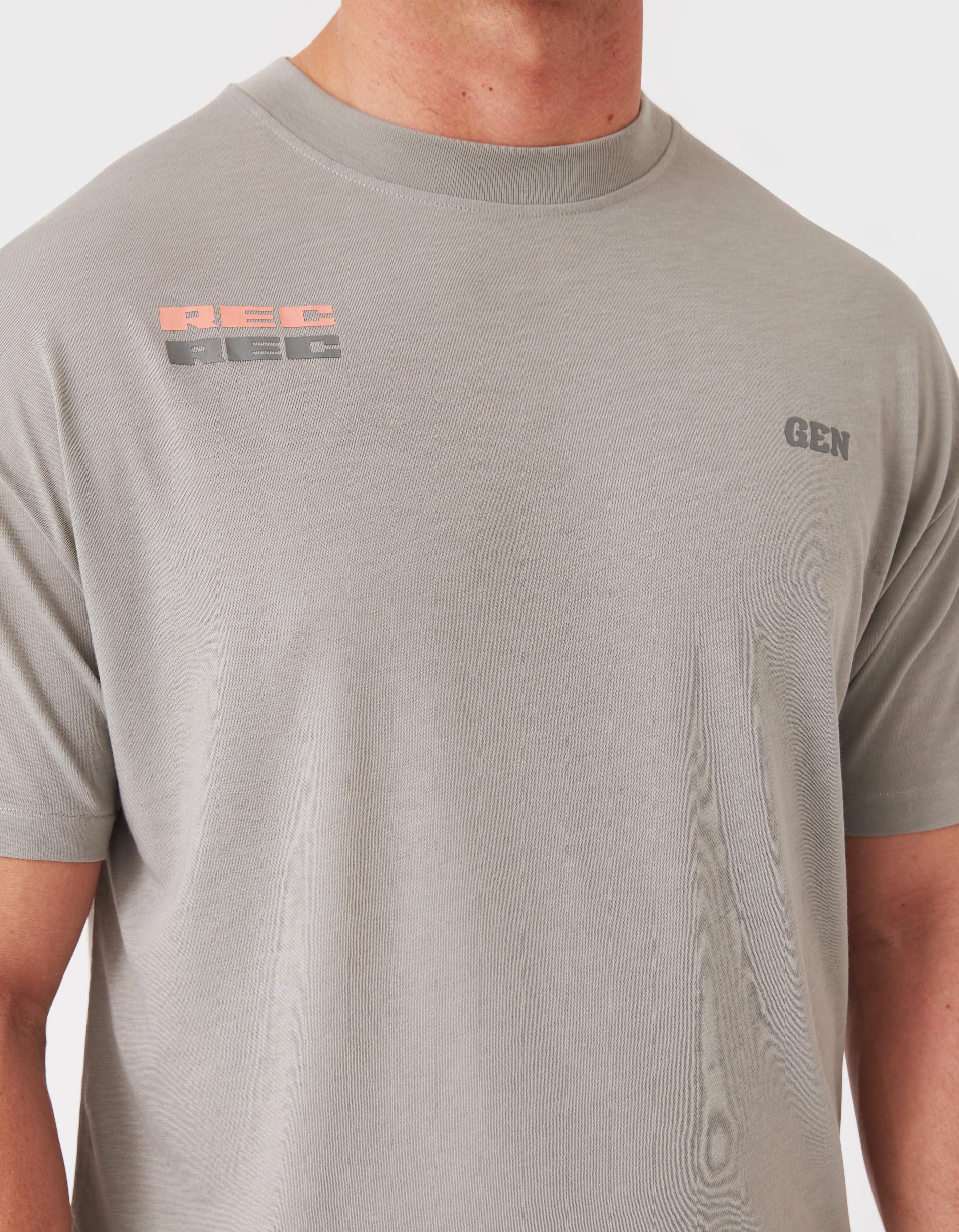 Oxy Mass Decal Tee Dry Sage - Image 2