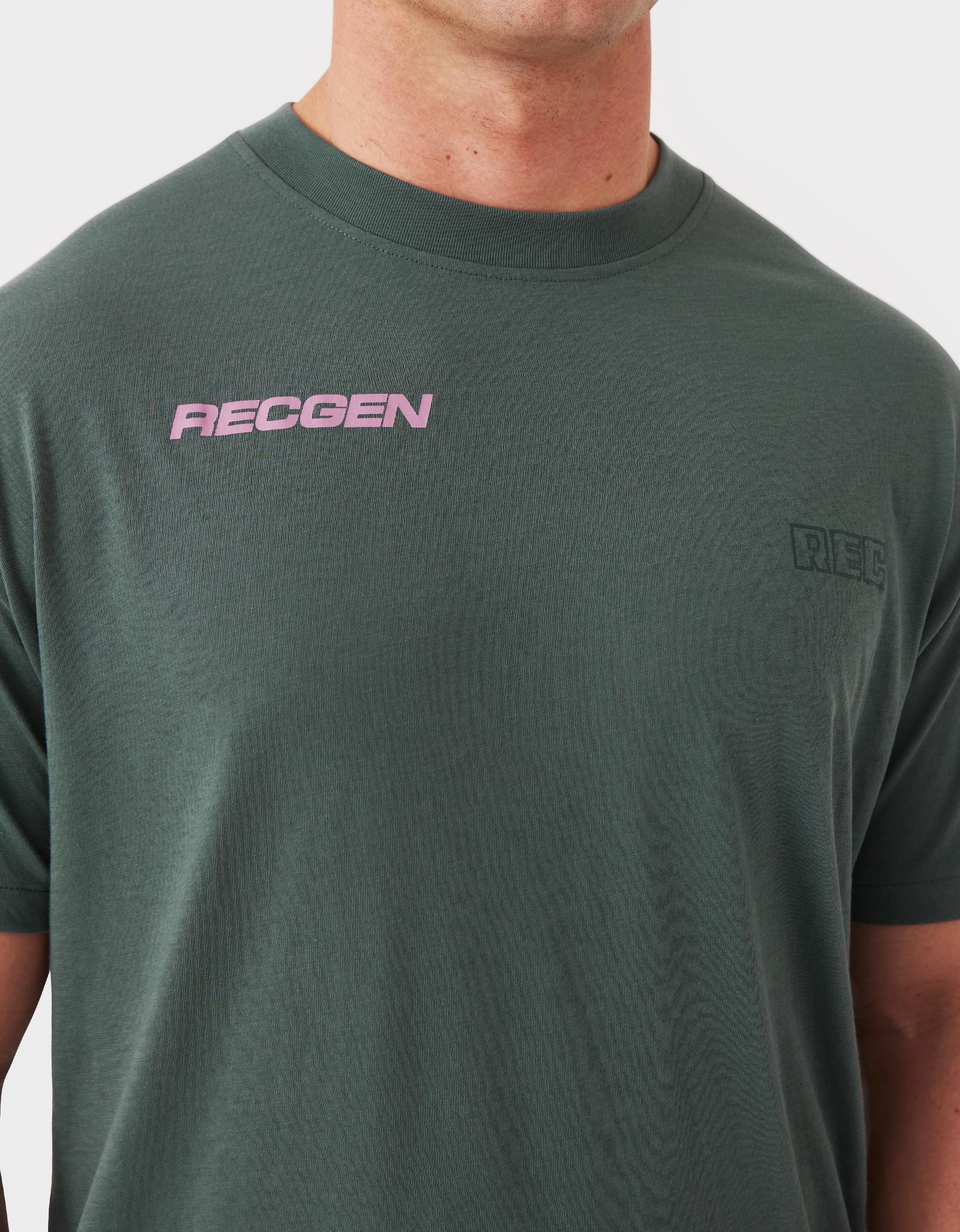 Oxy Mass MXV Tee Dk Jade - Image 2