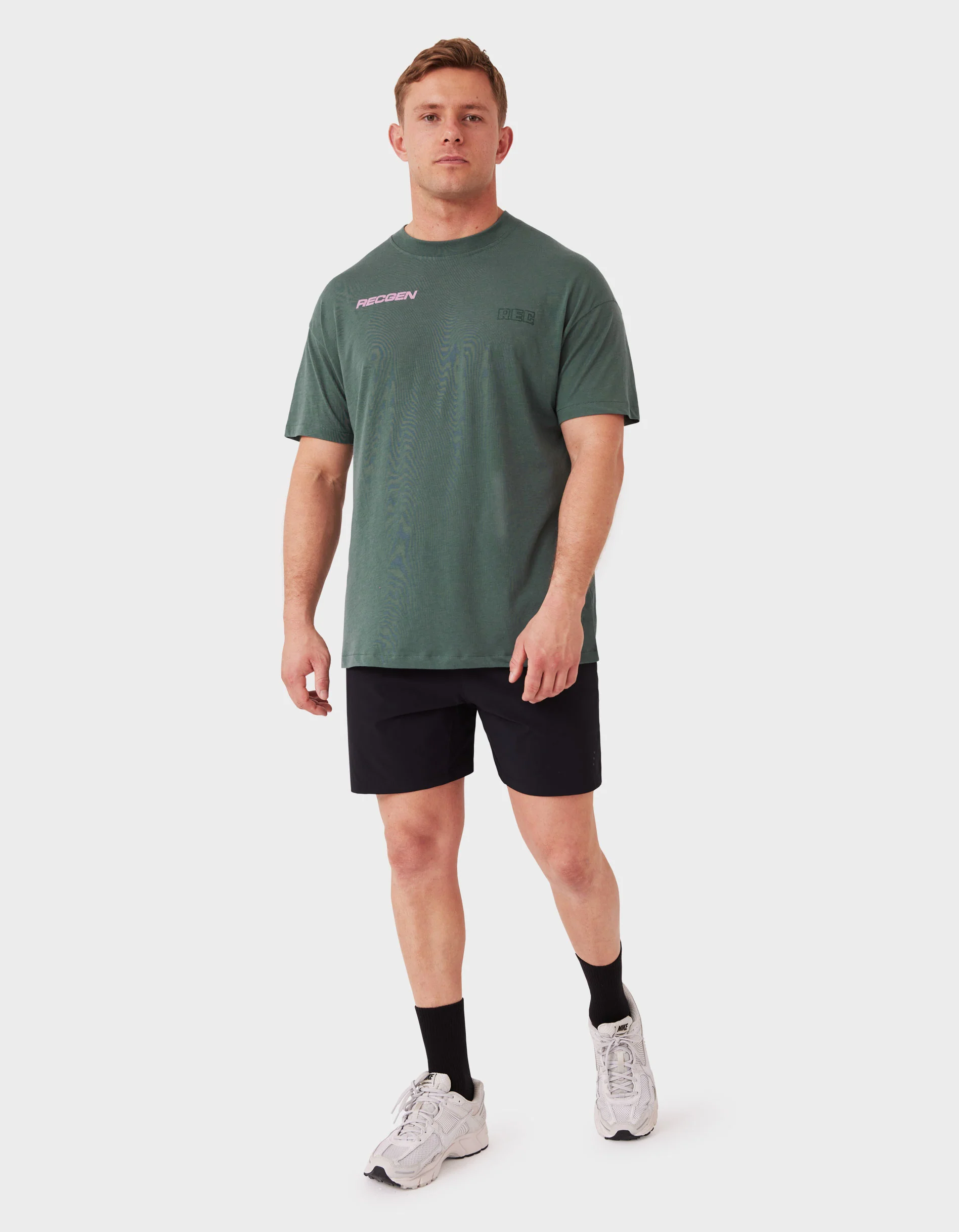 Oxy Mass MXV Tee Dk Jade - Image 5