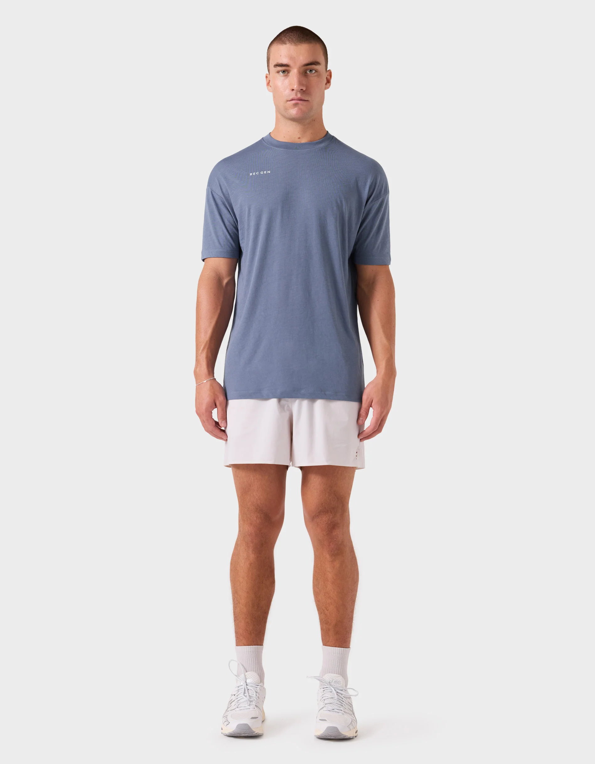 Oxy Mass Tee Dusk Blue - Image 4