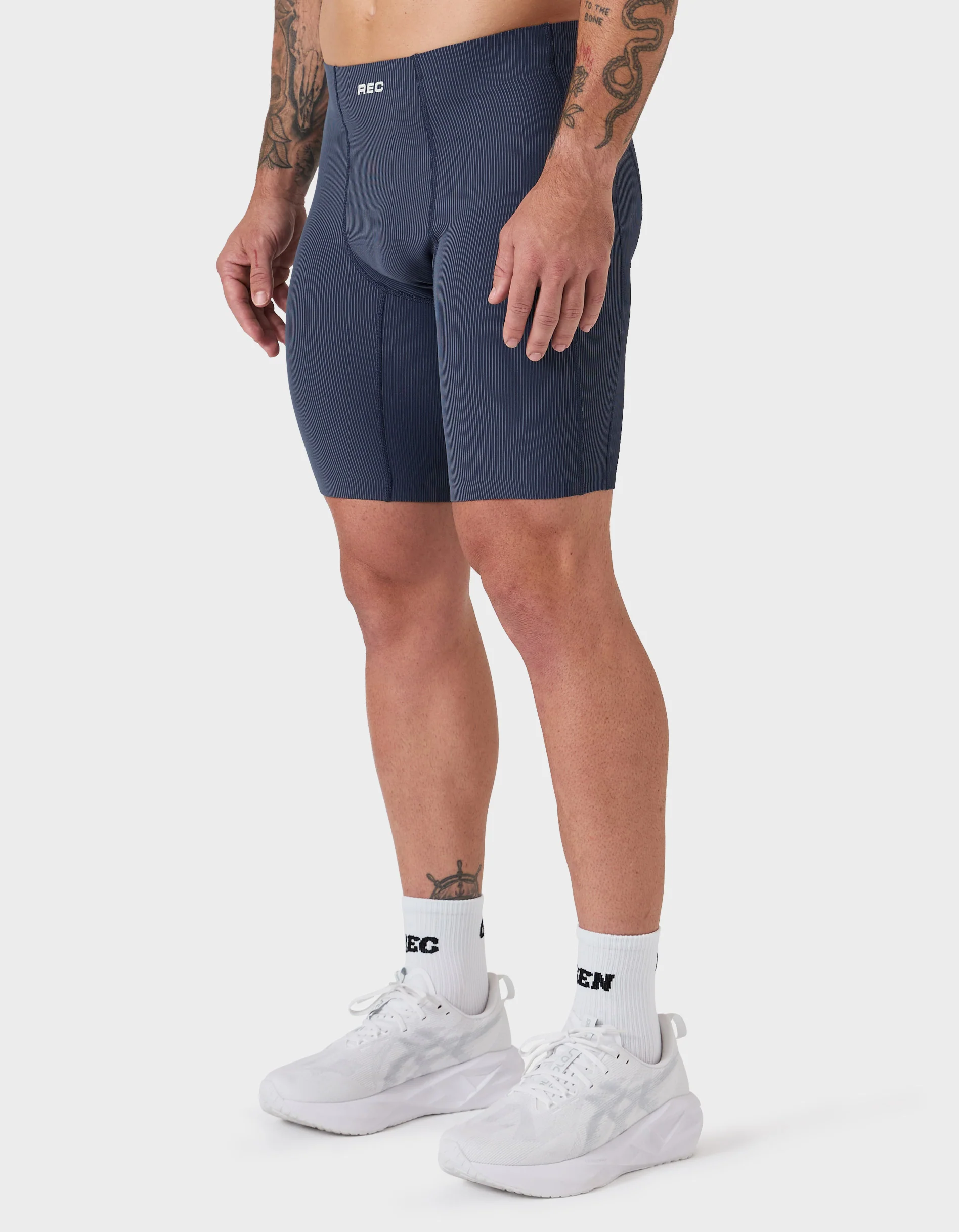 RIB Run/Train Tight Short Navy/Slate - Image 3