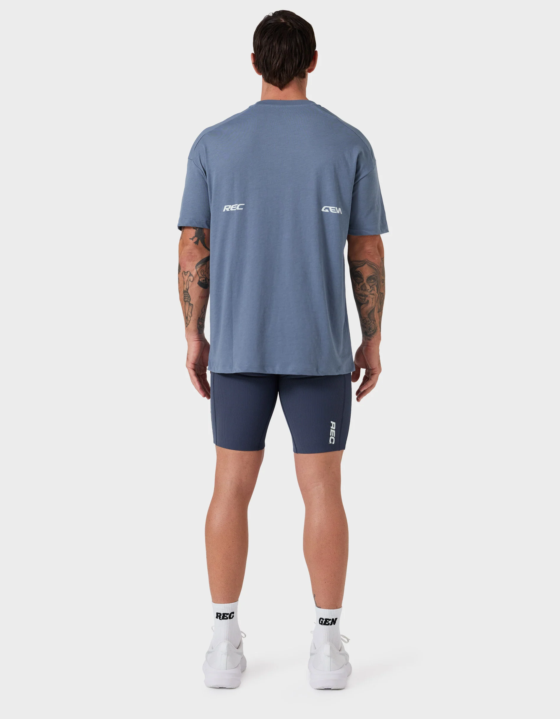 RIB Run/Train Tight Short Navy/Slate - Image 9