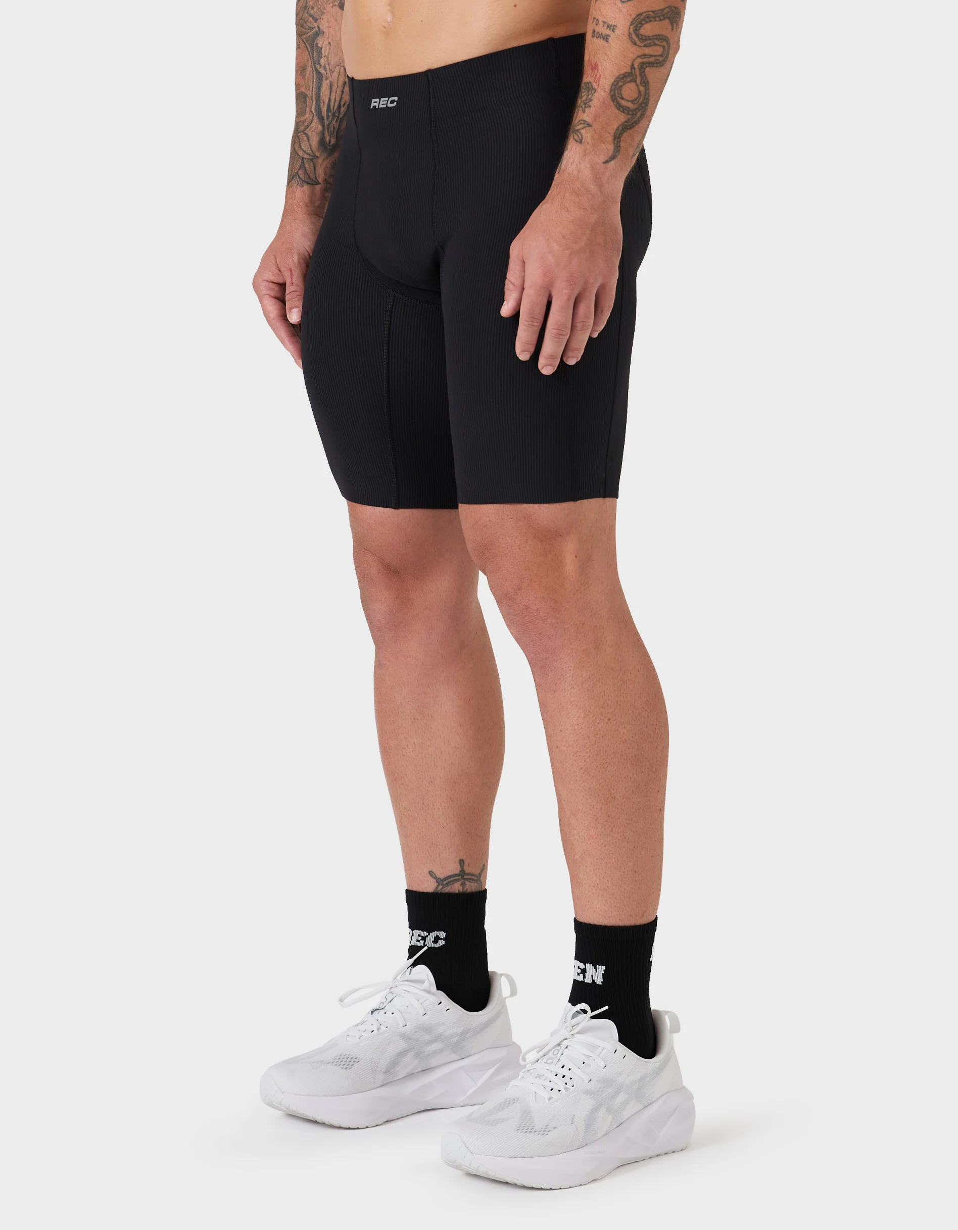 RIB Run/Train Tight Short Black - Image 3