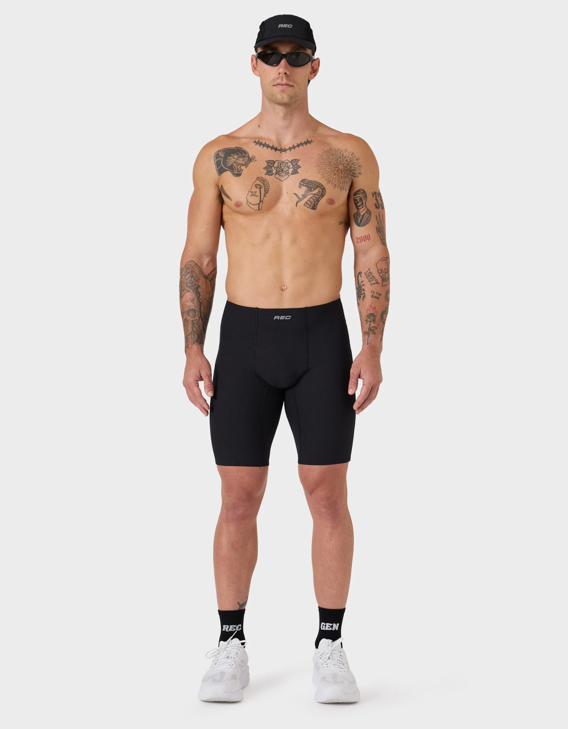 RIB Run/Train Tight Short Black - Image 6