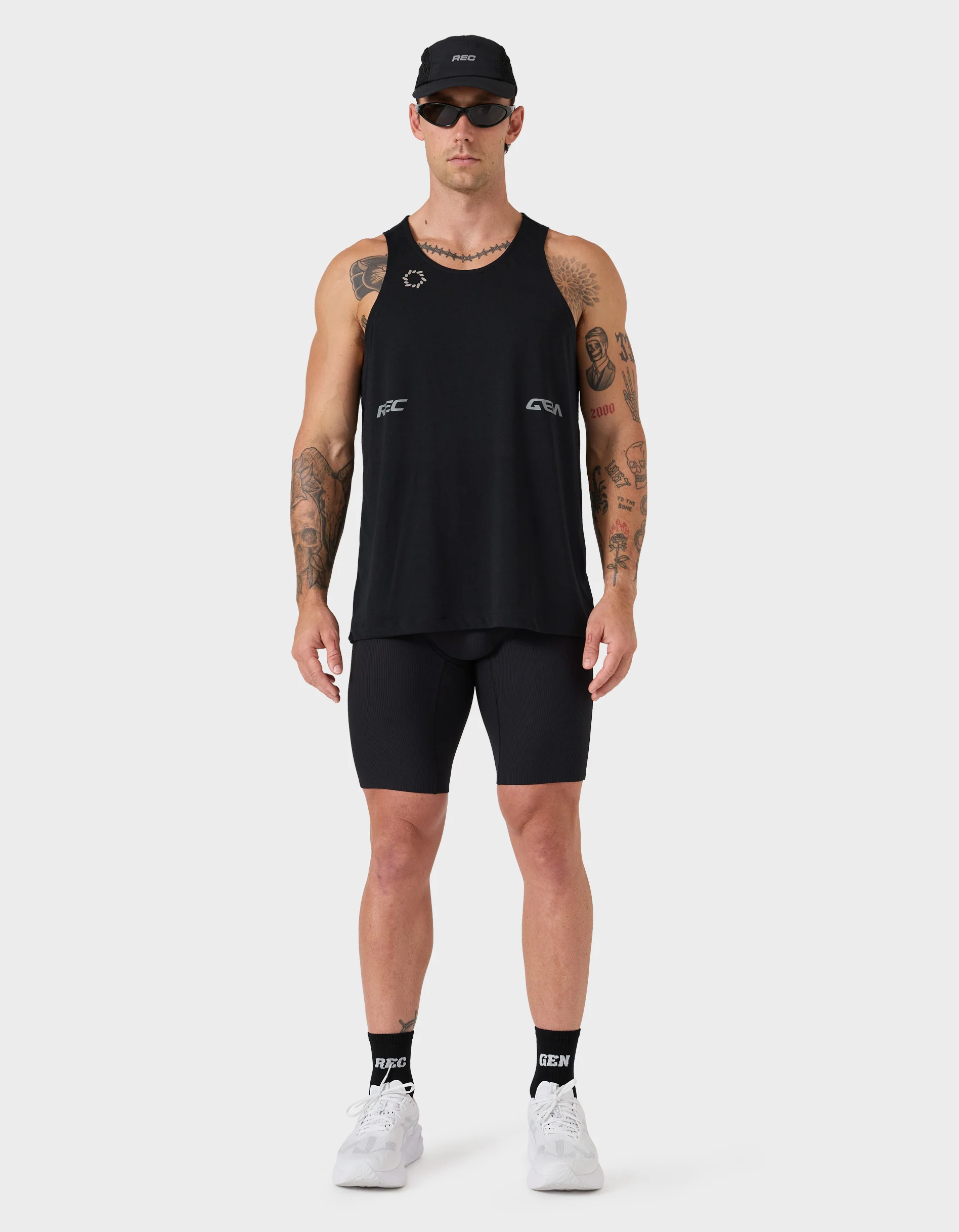 RIB Run/Train Tight Short Black - Image 8