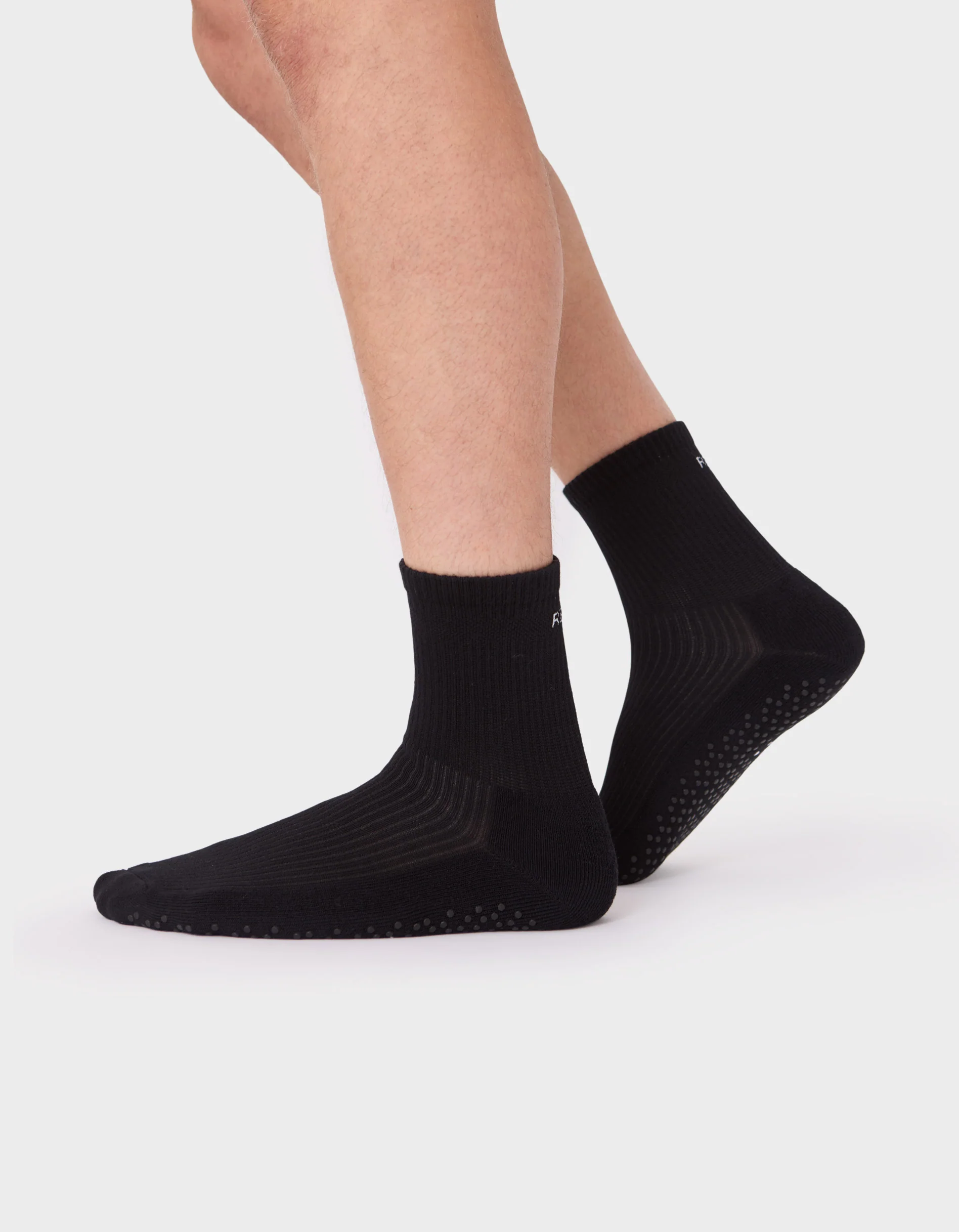Short Grip Sock Black - Image 3