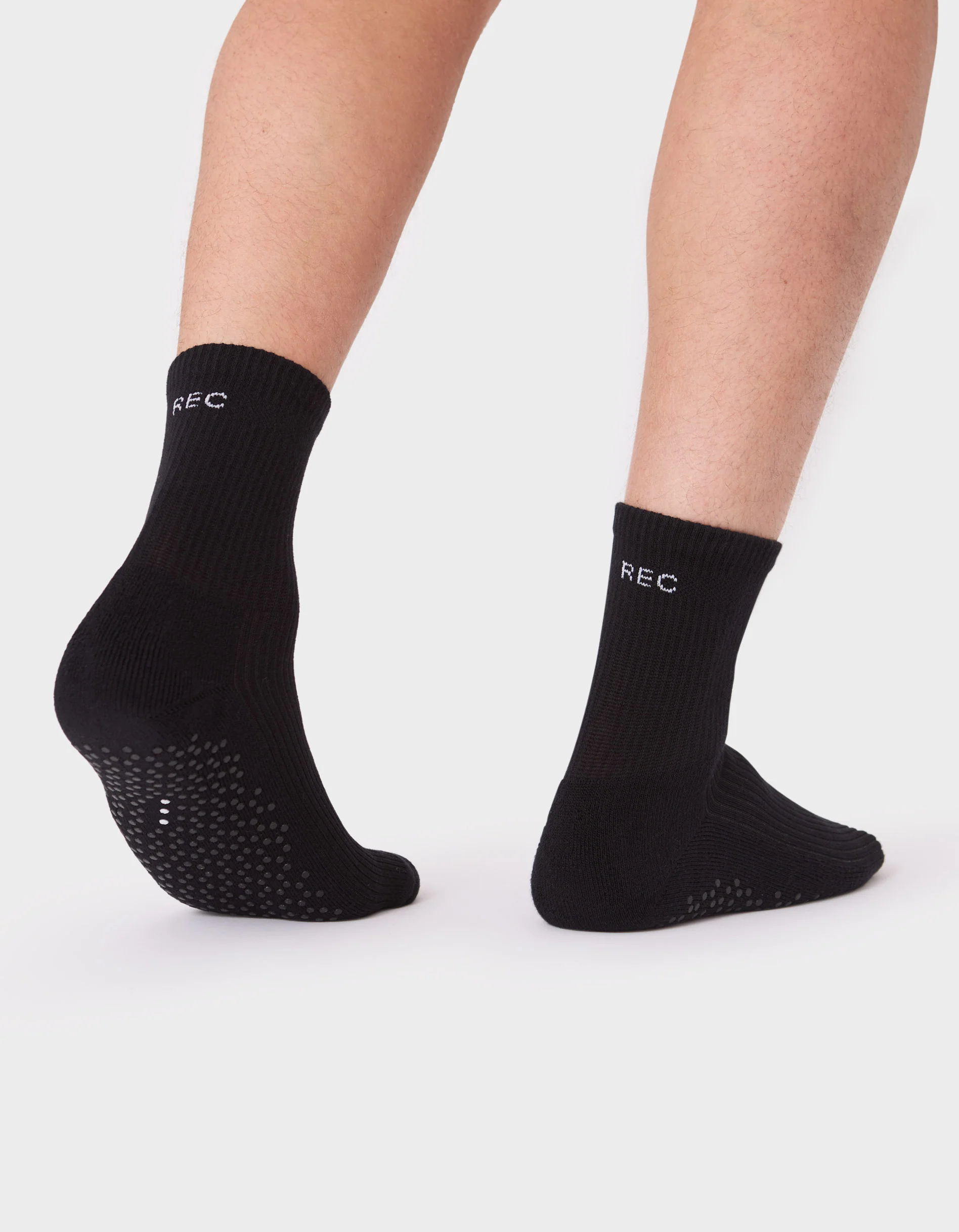 Short Grip Sock Black - Image 4