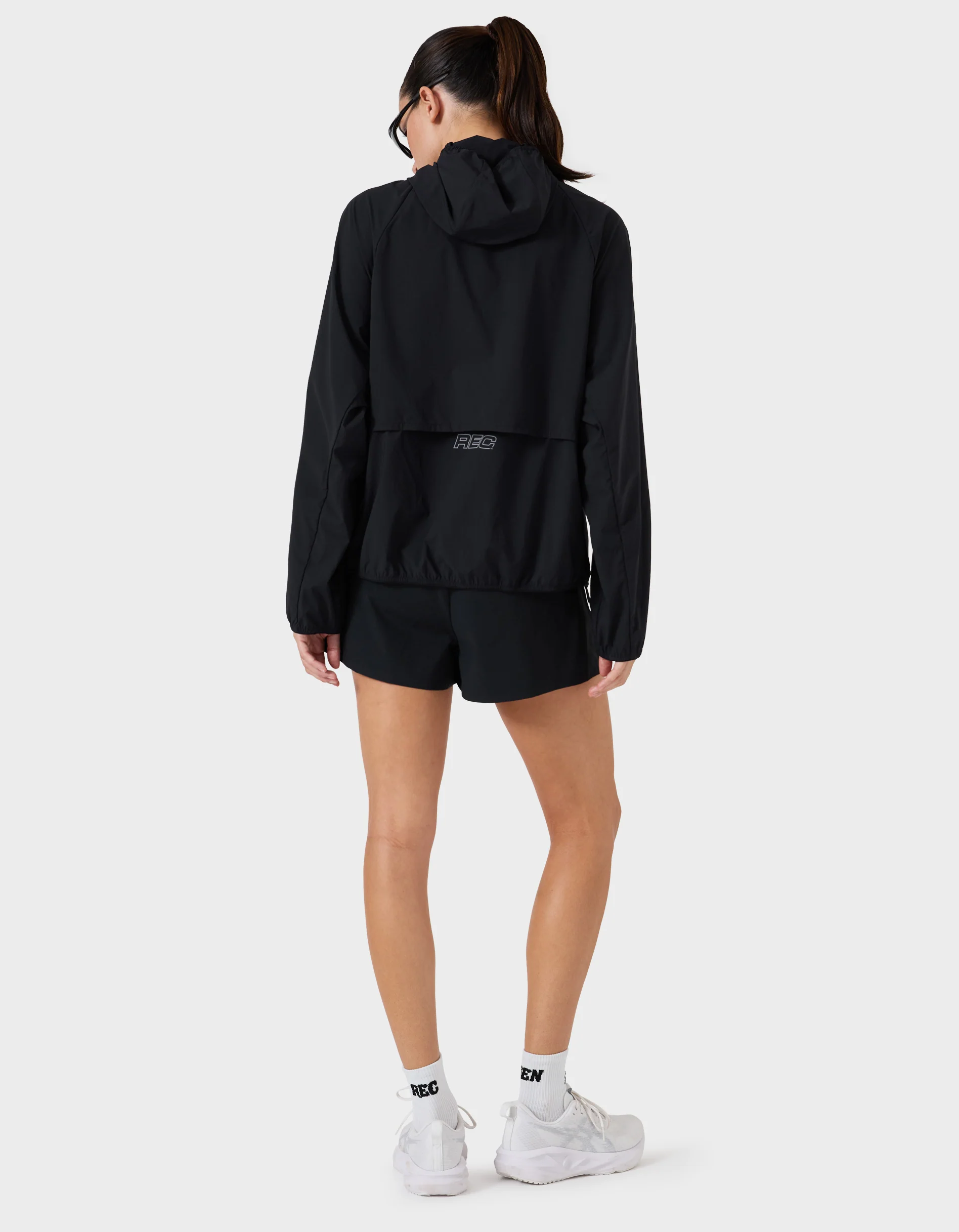 Unisex Tracks Spray Jacket Black - Image 11