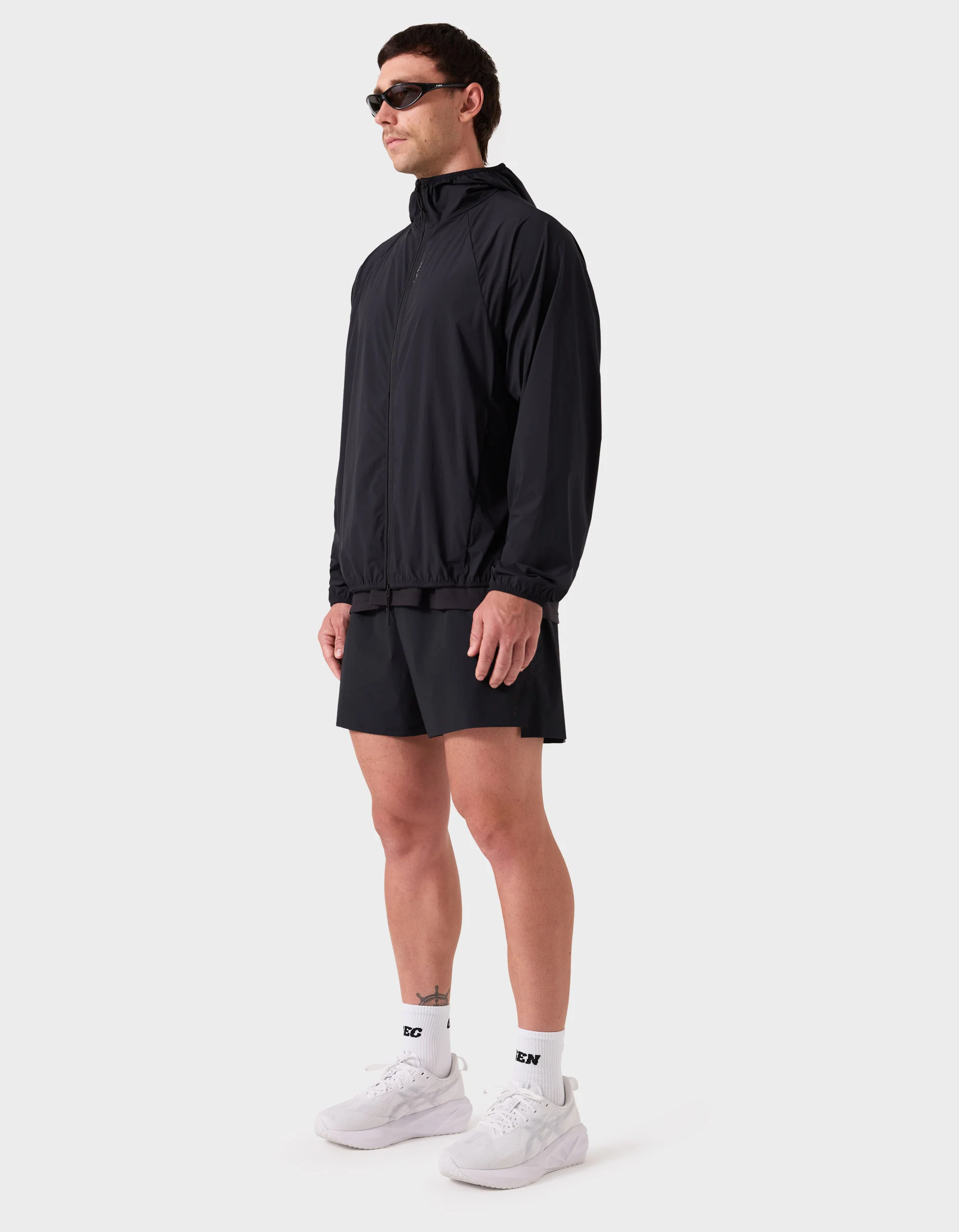 Unisex Tracks Spray Jacket Black - Image 5